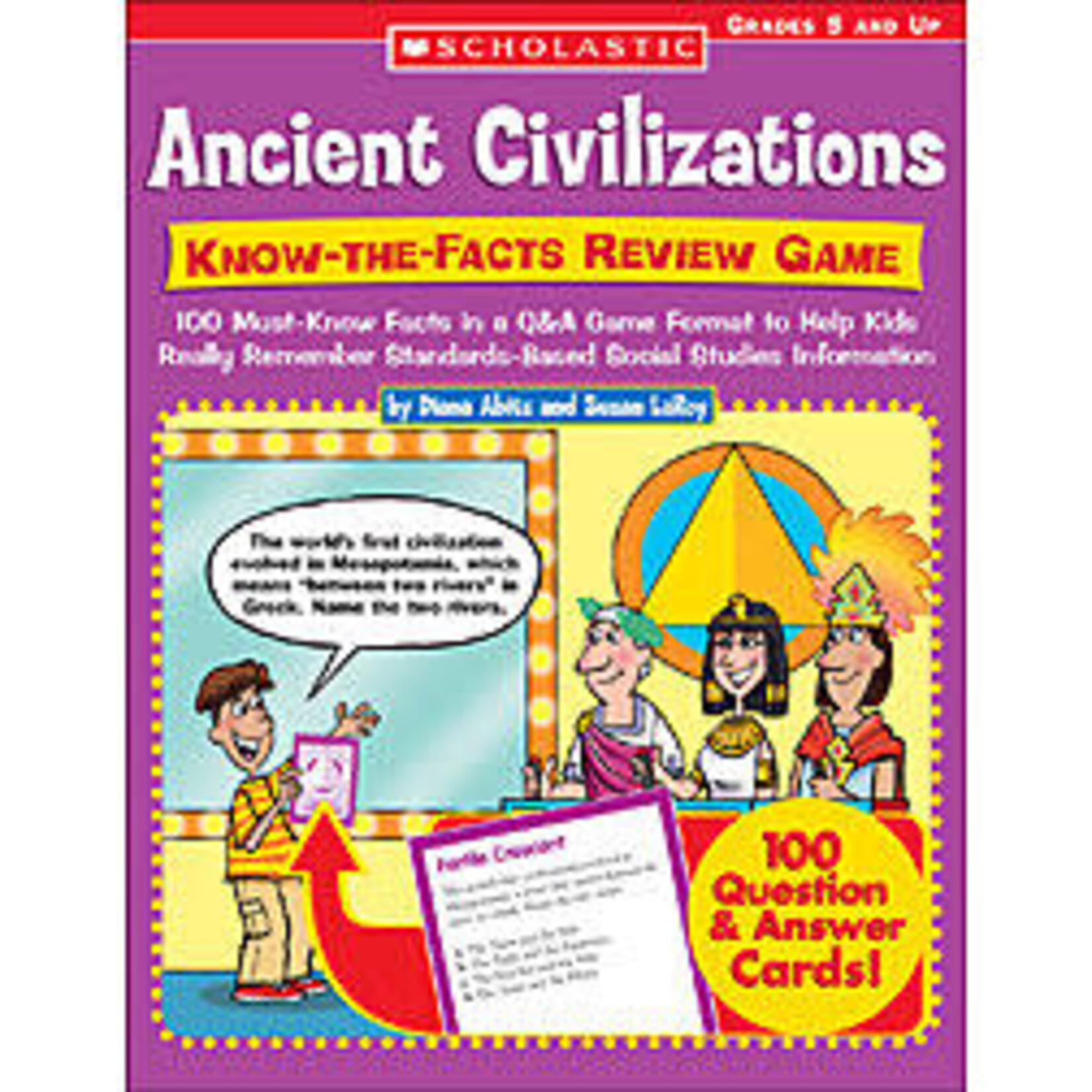 SCHOLASTIC TEACHING RESOURCES Ancient Civilizations: Know-the-Facts Review Game