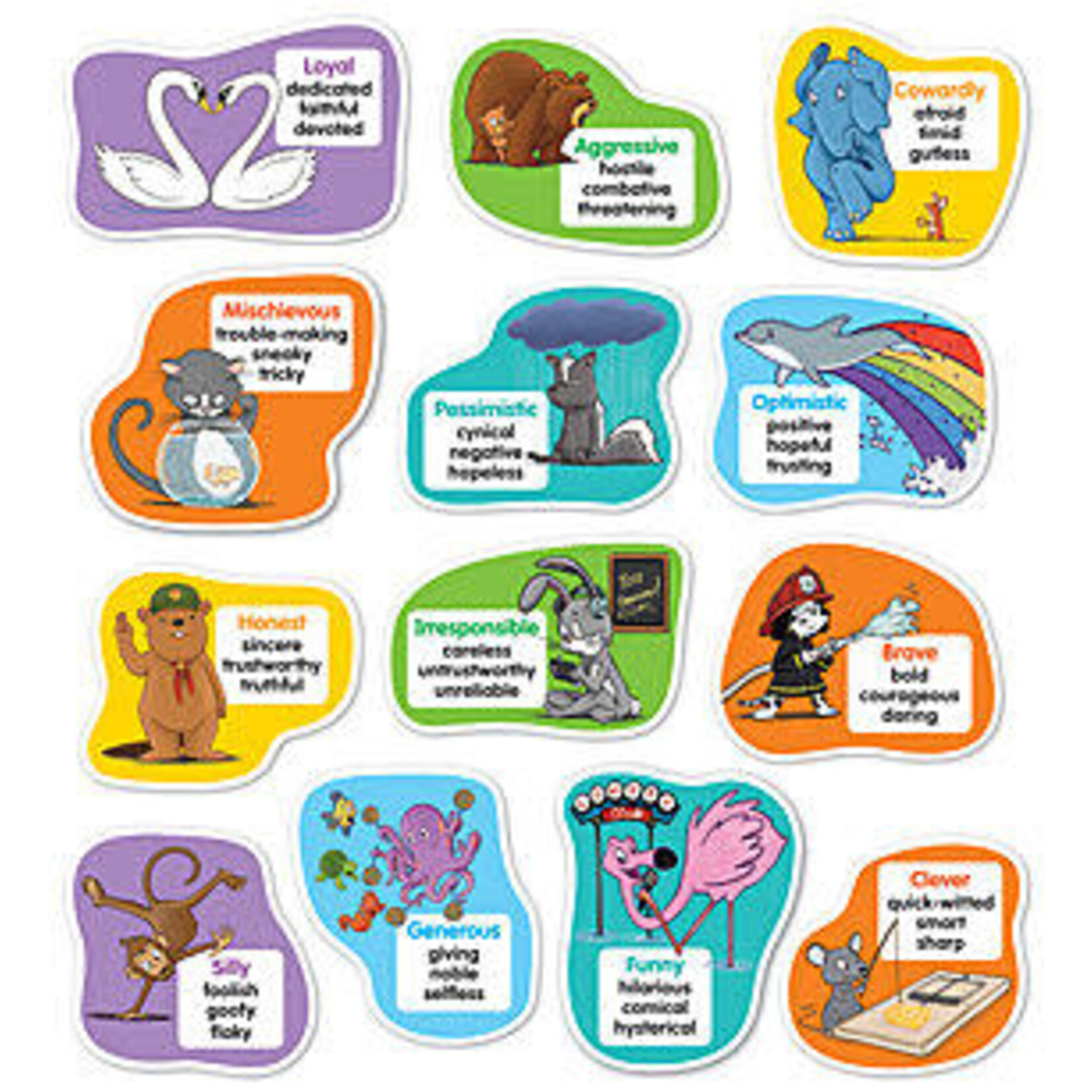SCHOLASTIC TEACHING RESOURCES Character Traits Bulletin Board