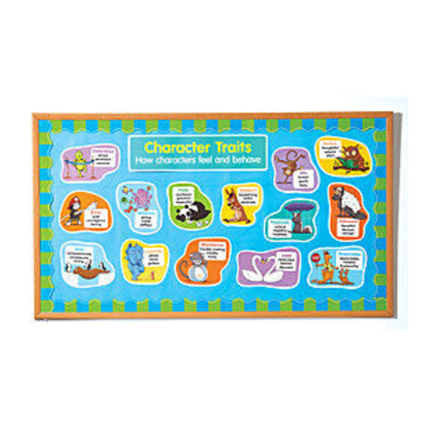 SCHOLASTIC TEACHING RESOURCES Character Traits Bulletin Board