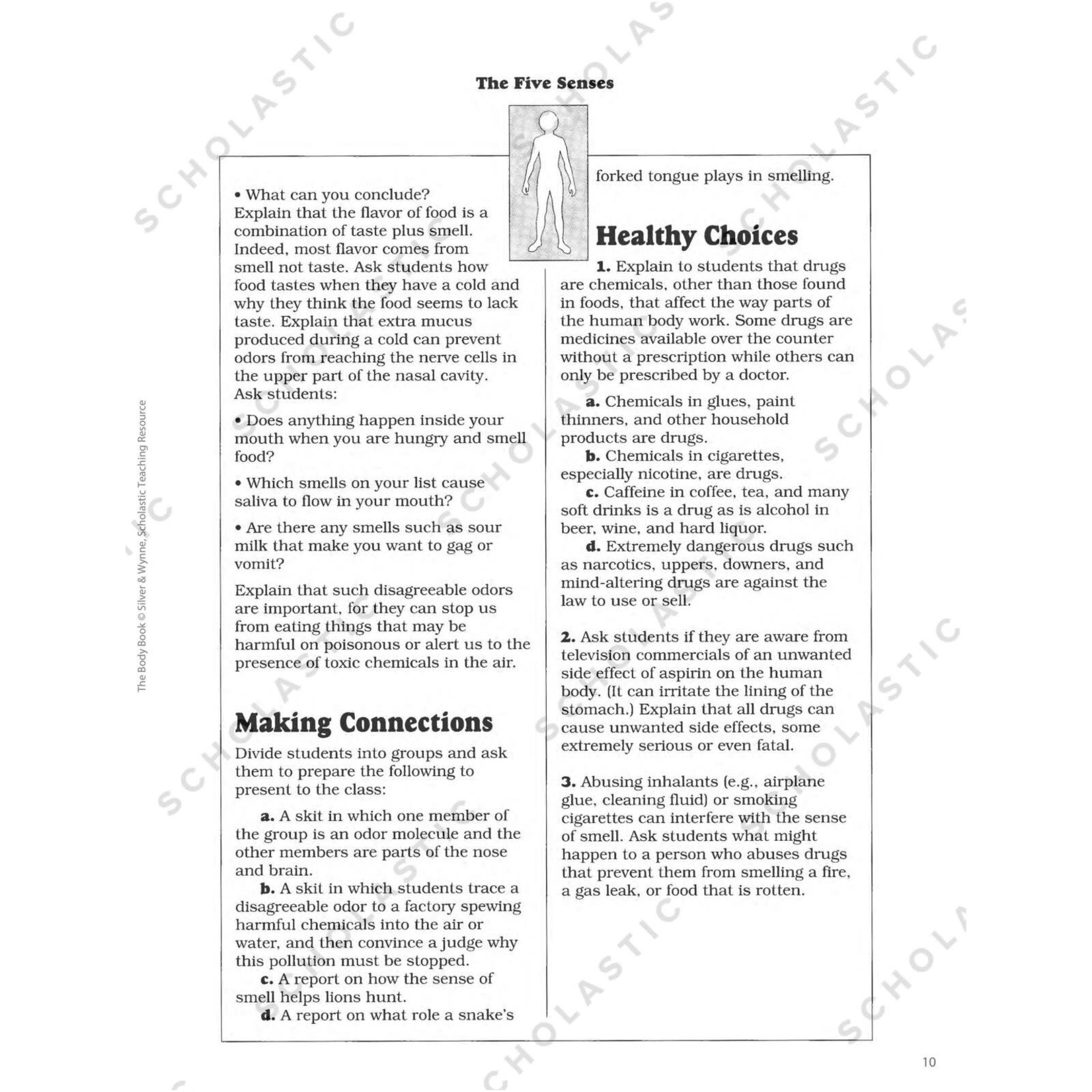 SCHOLASTIC TEACHING RESOURCES The Body Book
