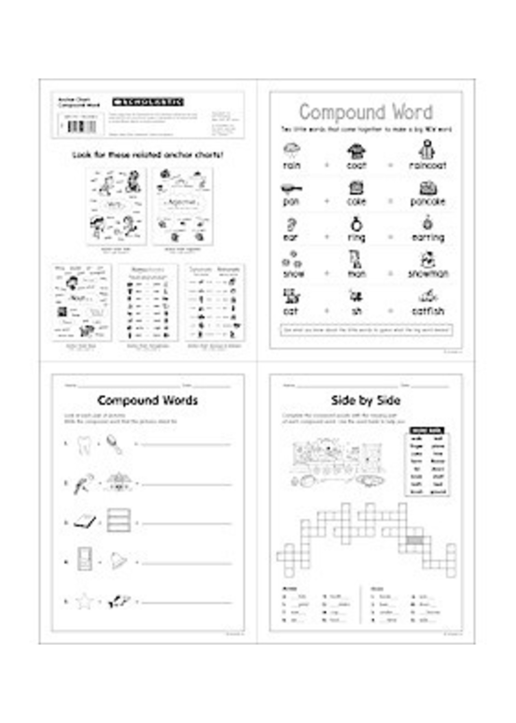 CHT COMPOUND WORD - Educational Outfitters