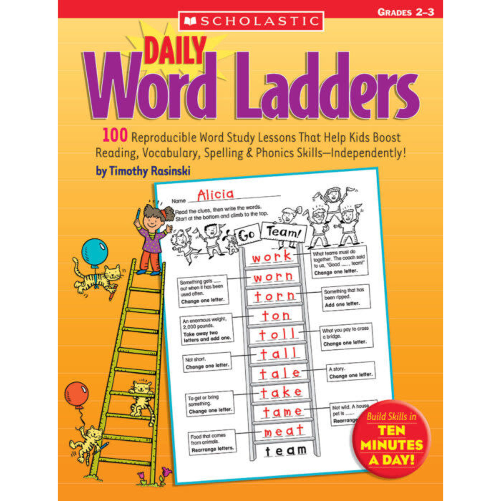SCHOLASTIC TEACHING RESOURCES Daily Word Ladders: Grades 2-3