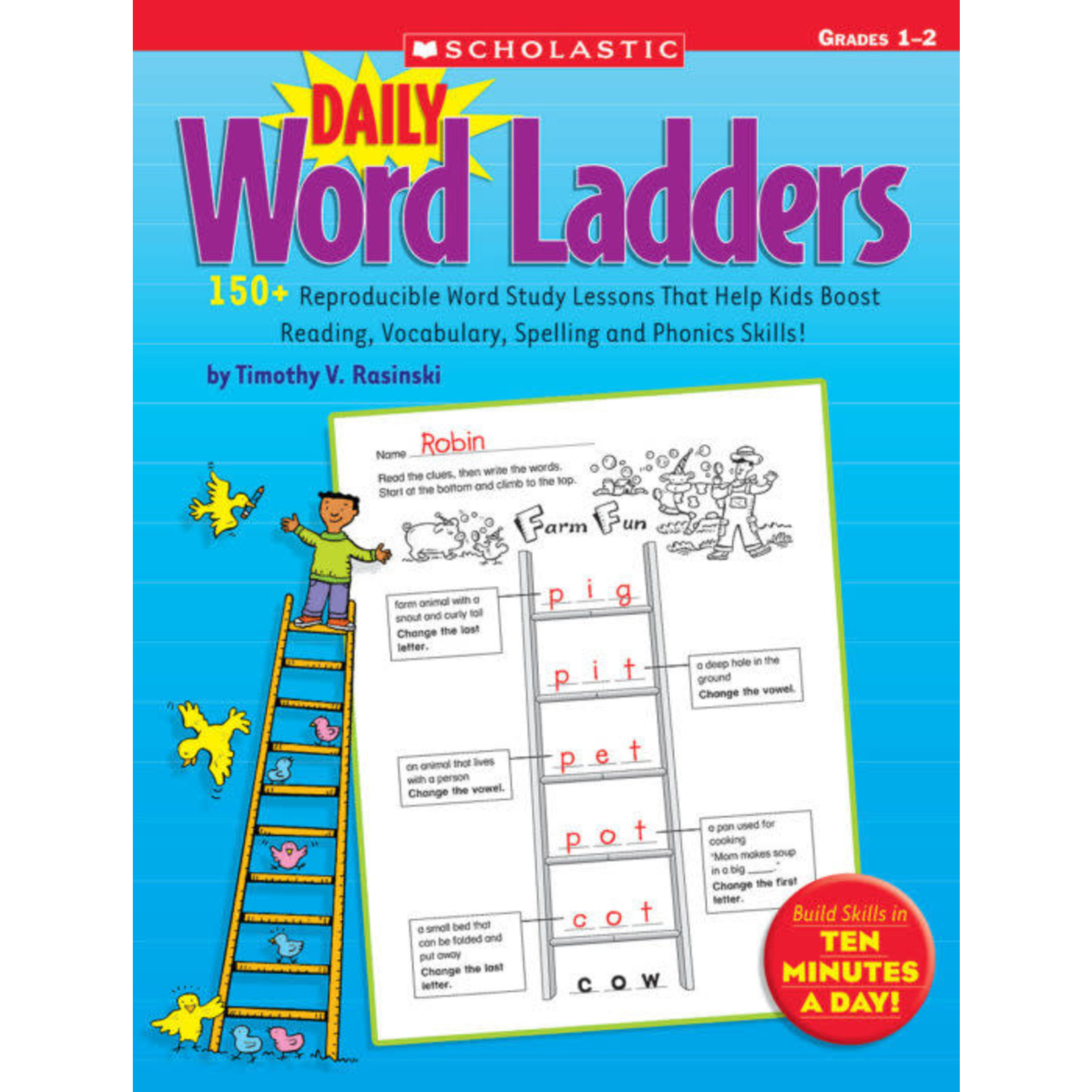 SCHOLASTIC TEACHING RESOURCES Daily Word Ladders: Grades 1-2