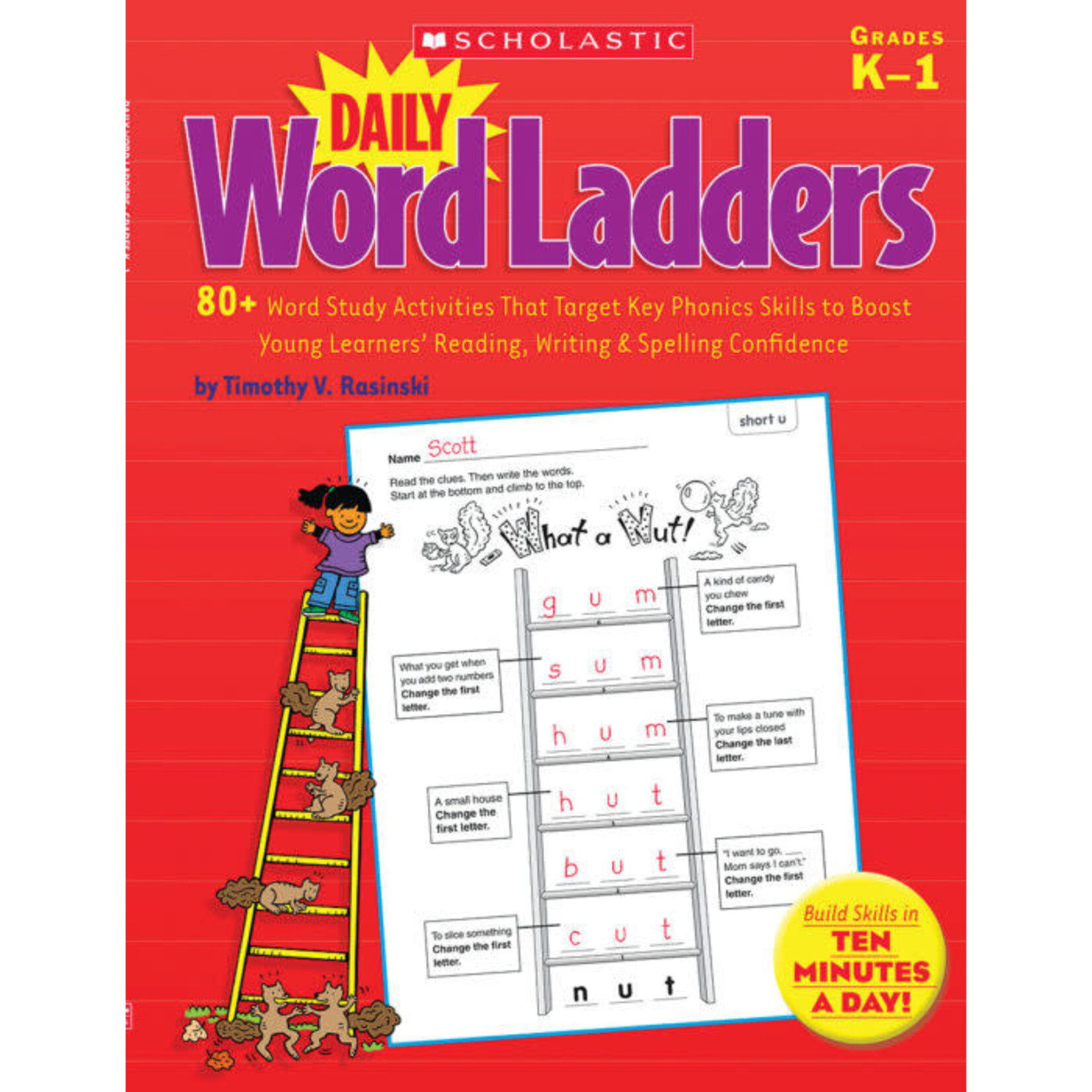 SCHOLASTIC TEACHING RESOURCES Daily Word Ladders: Grades K-1