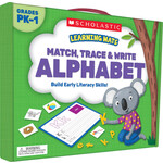 SCHOLASTIC TEACHING RESOURCES Learning Mats: Match, Trace & Write the Alphabet