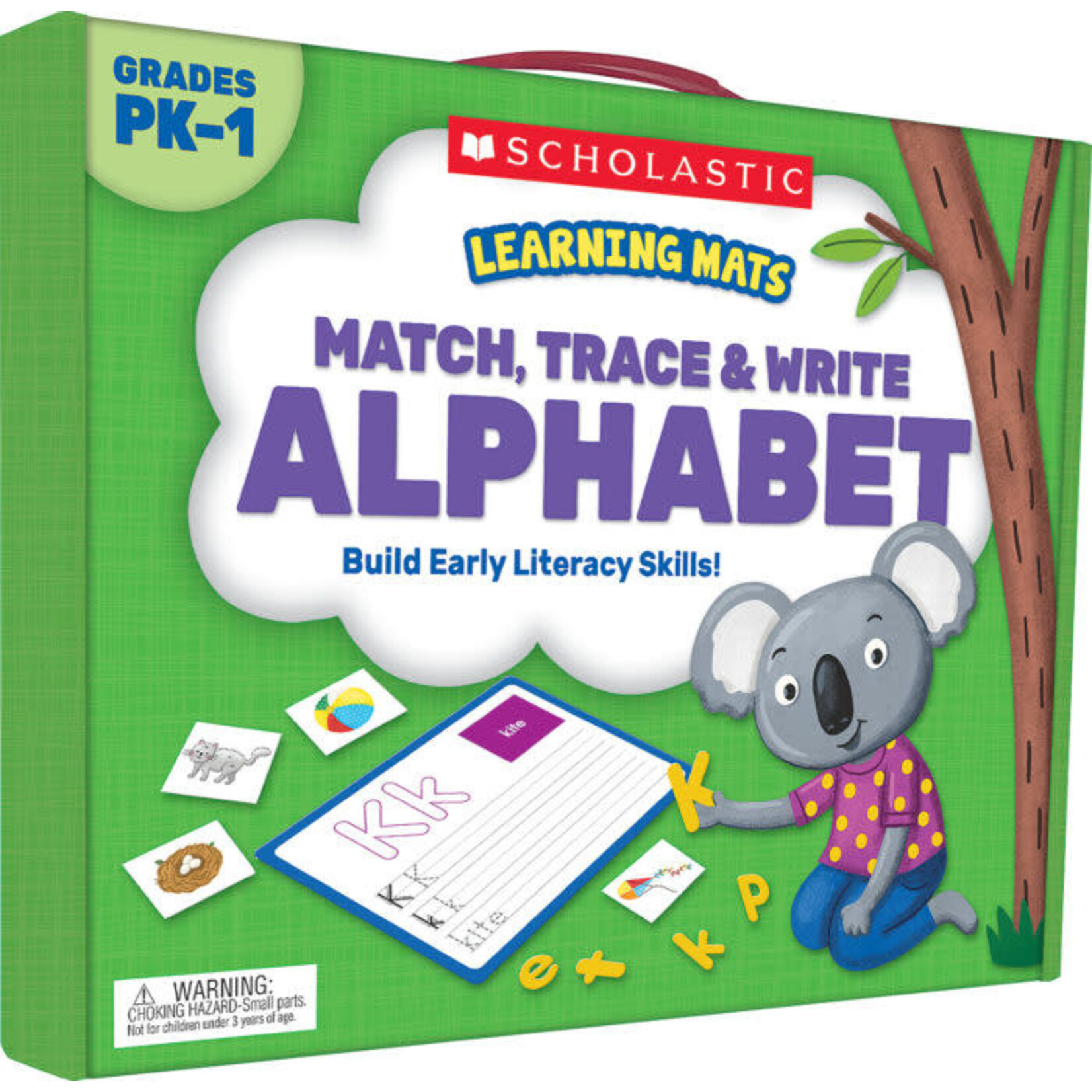 SCHOLASTIC TEACHING RESOURCES Learning Mats: Match, Trace & Write the Alphabet