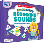 SCHOLASTIC TEACHING RESOURCES Learning Puzzles: Beginning Sounds