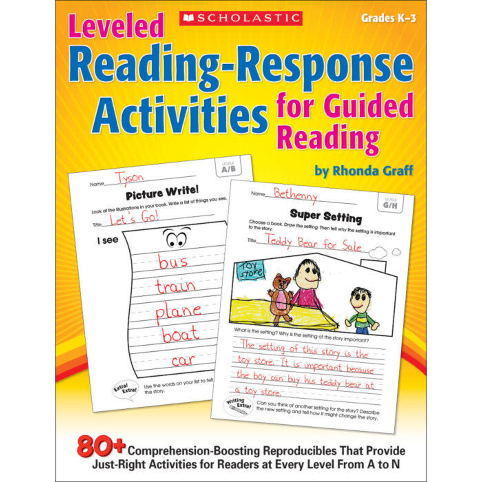 SCHOLASTIC TEACHING RESOURCES Leveled Reading-Response Activities for Guided Reading