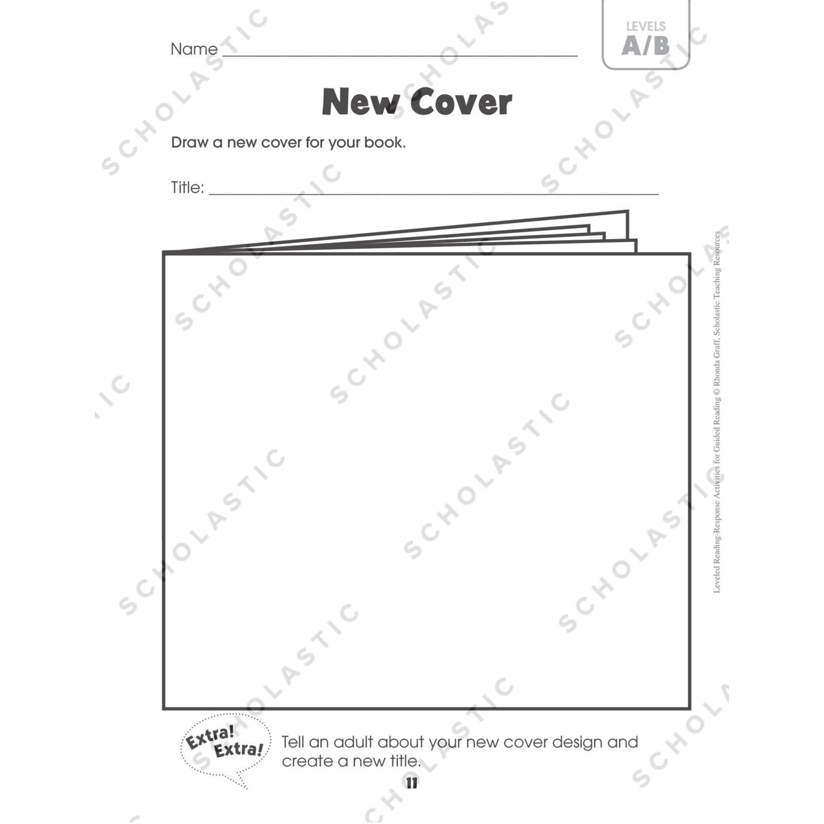 SCHOLASTIC TEACHING RESOURCES Leveled Reading-Response Activities for Guided Reading