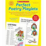 SCHOLASTIC TEACHING RESOURCES Perfect Poetry Playlets