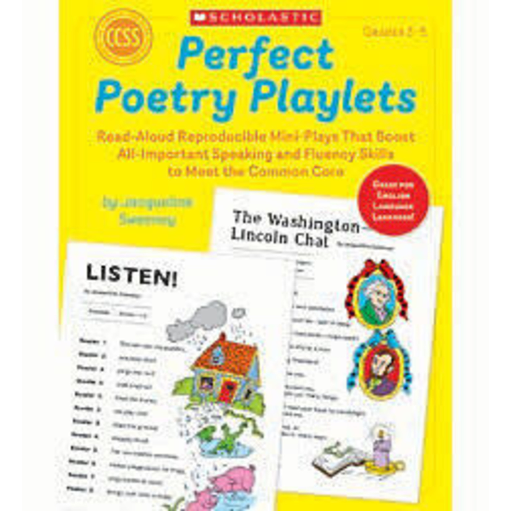 SCHOLASTIC TEACHING RESOURCES Perfect Poetry Playlets