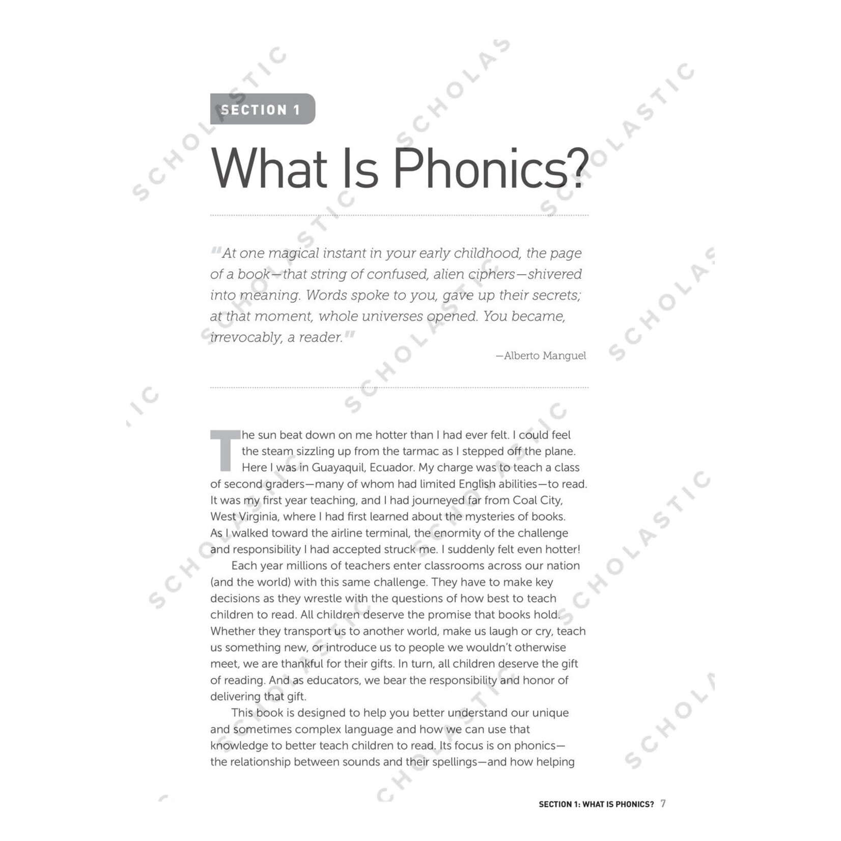 SCHOLASTIC TEACHING RESOURCES Phonics From A to Z, 3rd Edition