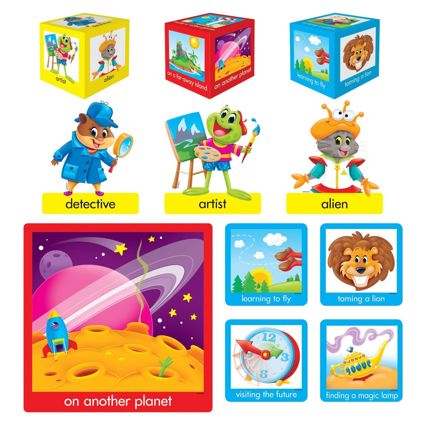 TREND ENTERPRISES INC Playtime Pals™ Tell-A-Story Bulletin Board Set