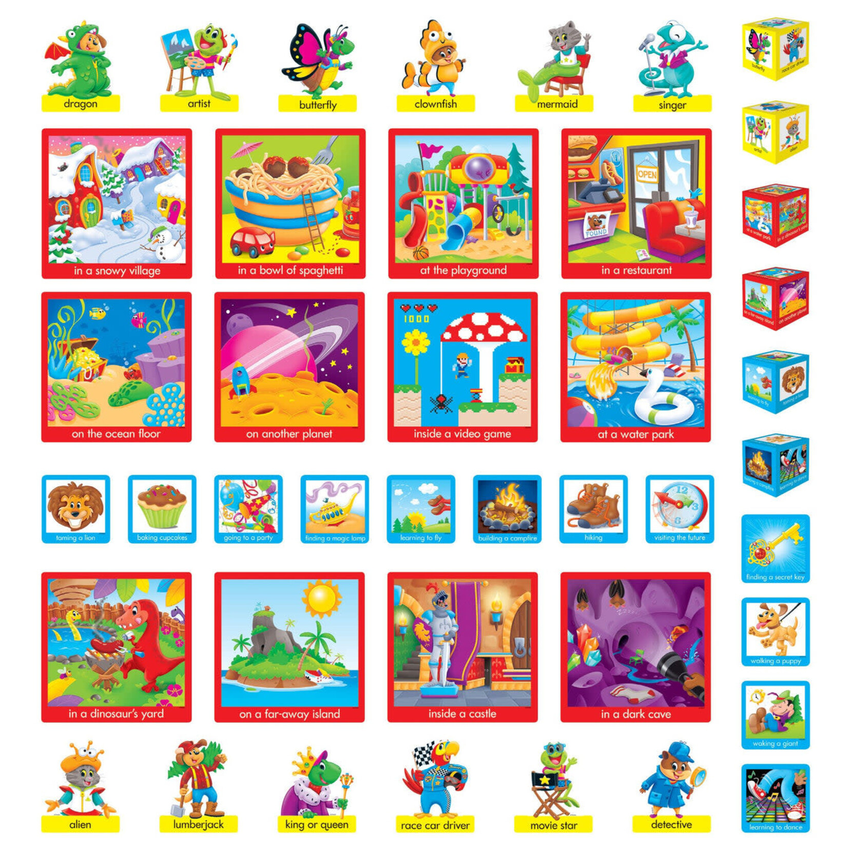 TREND ENTERPRISES INC Playtime Pals™ Tell-A-Story Bulletin Board Set