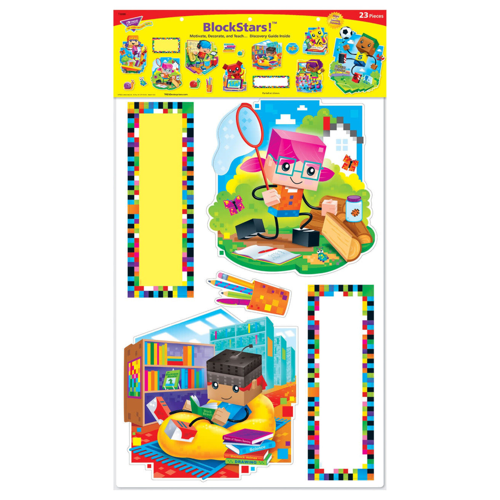 TREND ENTERPRISES INC BlockStars!® Bulletin Board Set