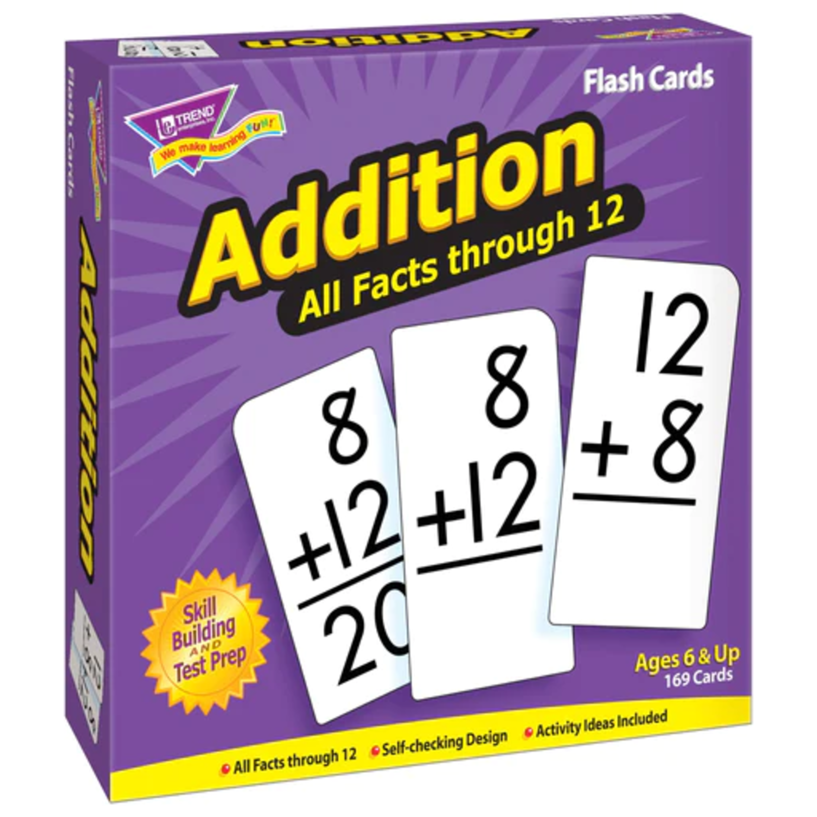TREND ENTERPRISES INC Addition 0-12 All Facts Skill Drill Flash Cards