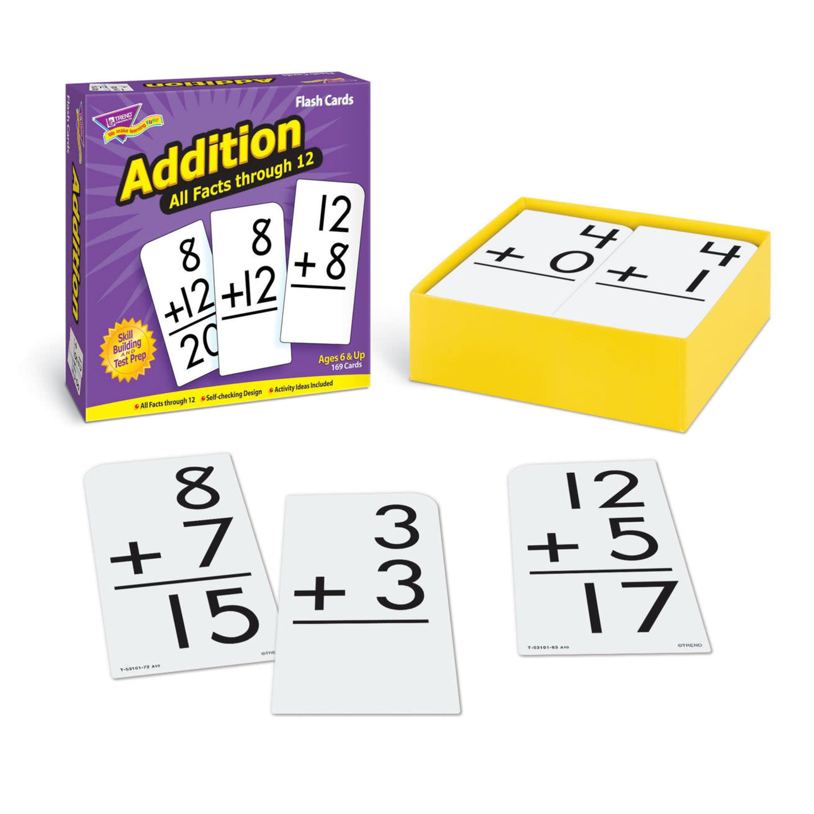 TREND ENTERPRISES INC Addition 0-12 All Facts Skill Drill Flash Cards