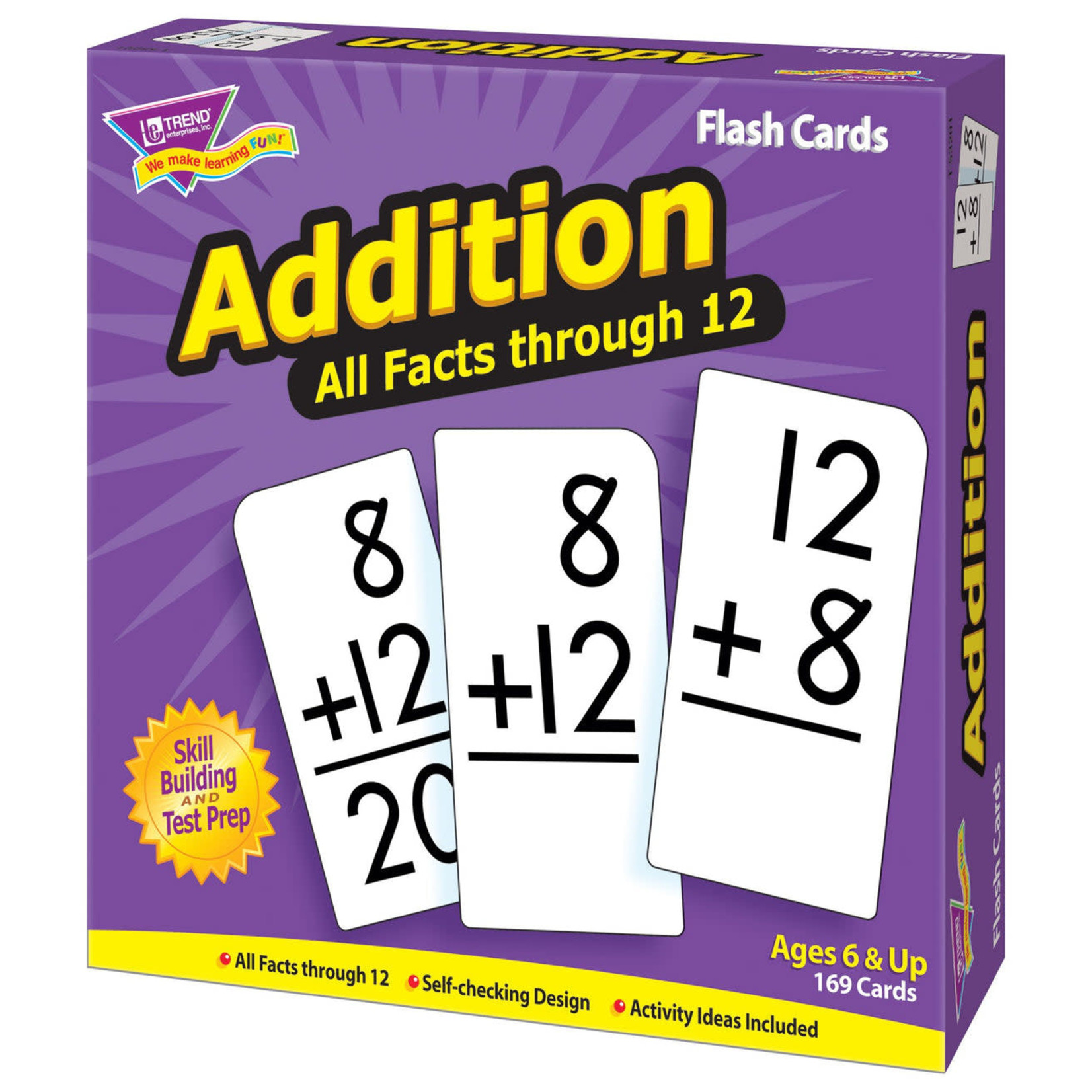 TREND ENTERPRISES INC Addition 0-12 All Facts Skill Drill Flash Cards