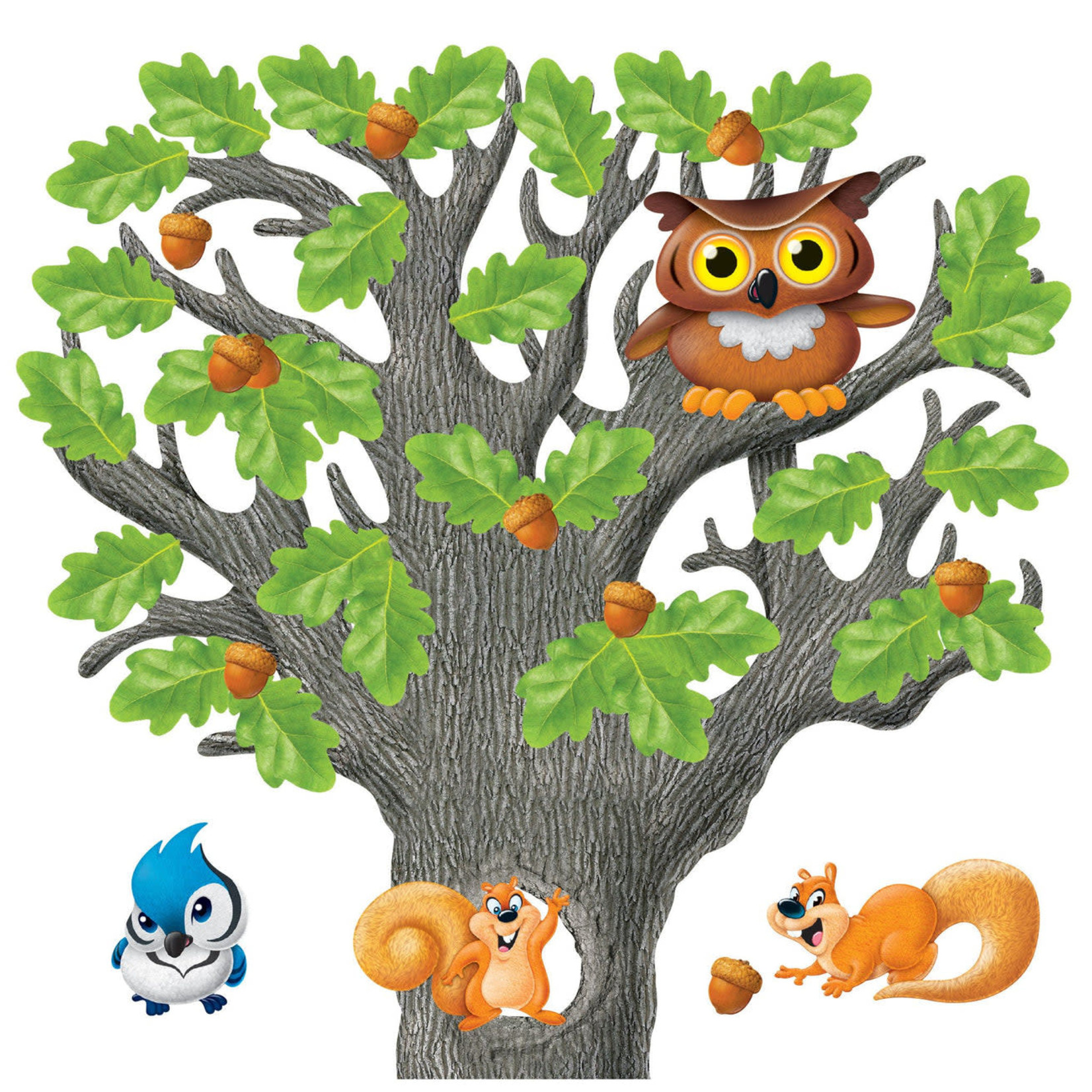 TREND ENTERPRISES INC Big Oak Tree Bulletin Board Set