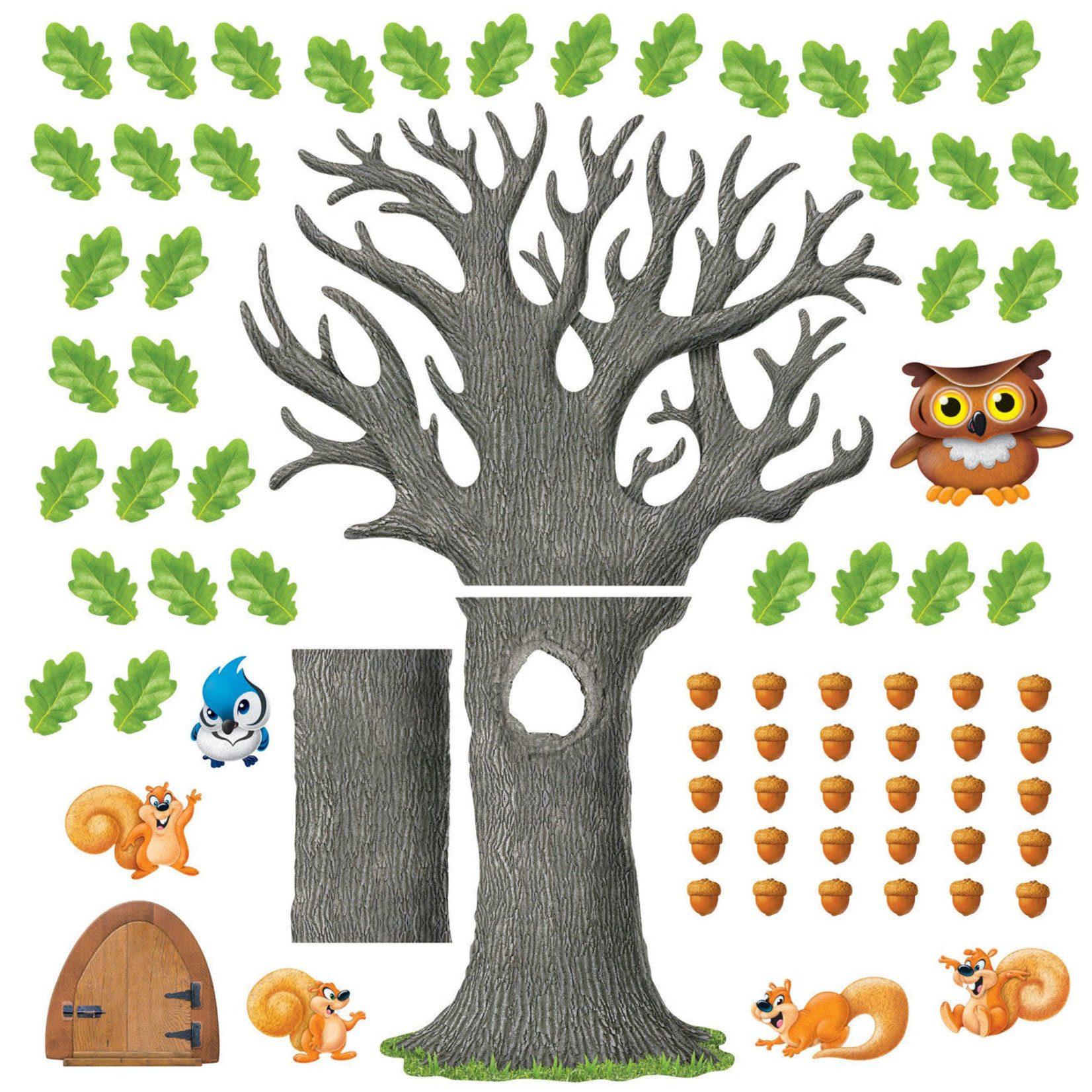 TREND ENTERPRISES INC Big Oak Tree Bulletin Board Set