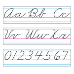 TREND ENTERPRISES INC Basic Alphabet Zaner-Bloser Cursive Bulletin Board Set