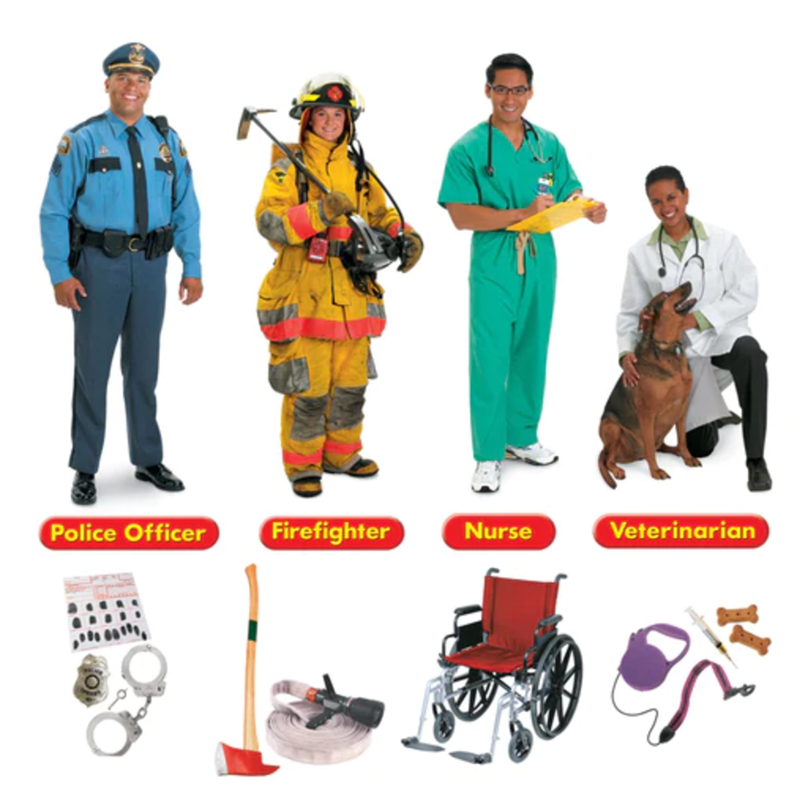 TREND ENTERPRISES INC Community Helpers Bulletin Board Set