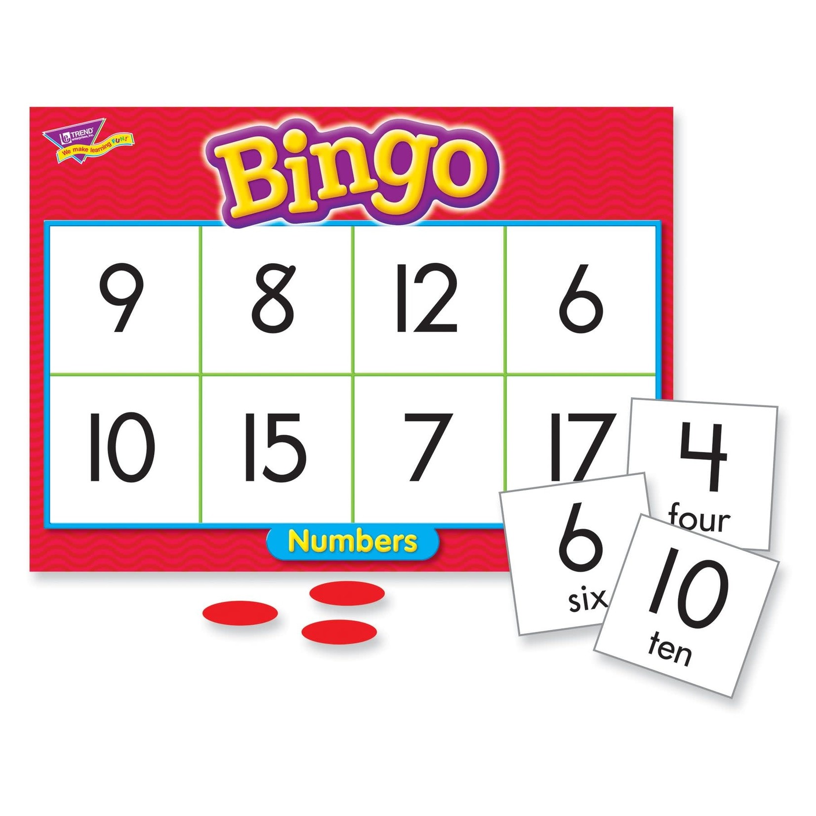 TREND ENTERPRISES INC Numbers Bingo Game