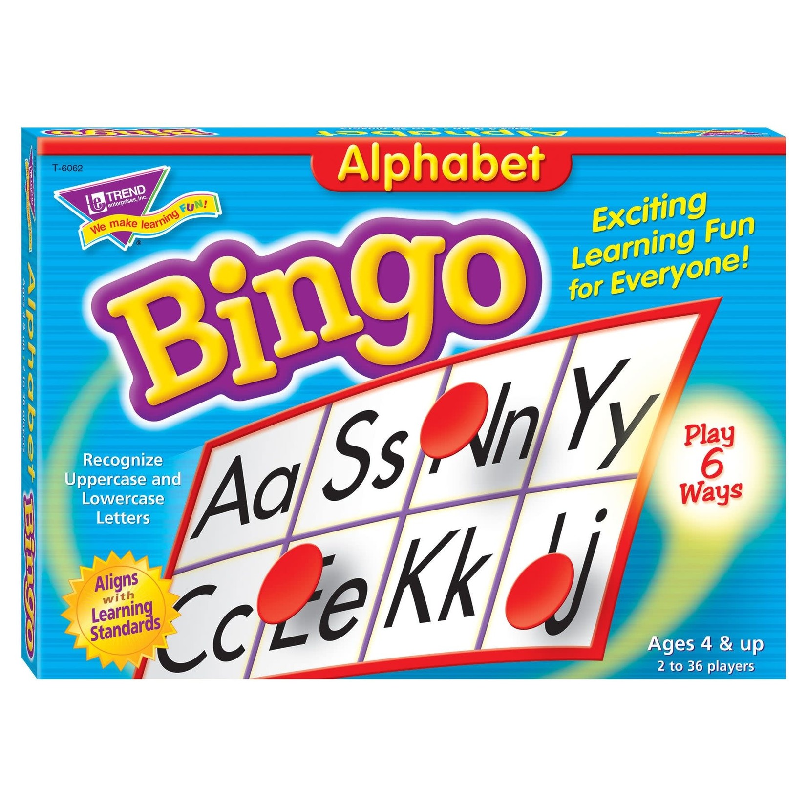 TREND ENTERPRISES INC Alphabet Bingo Game