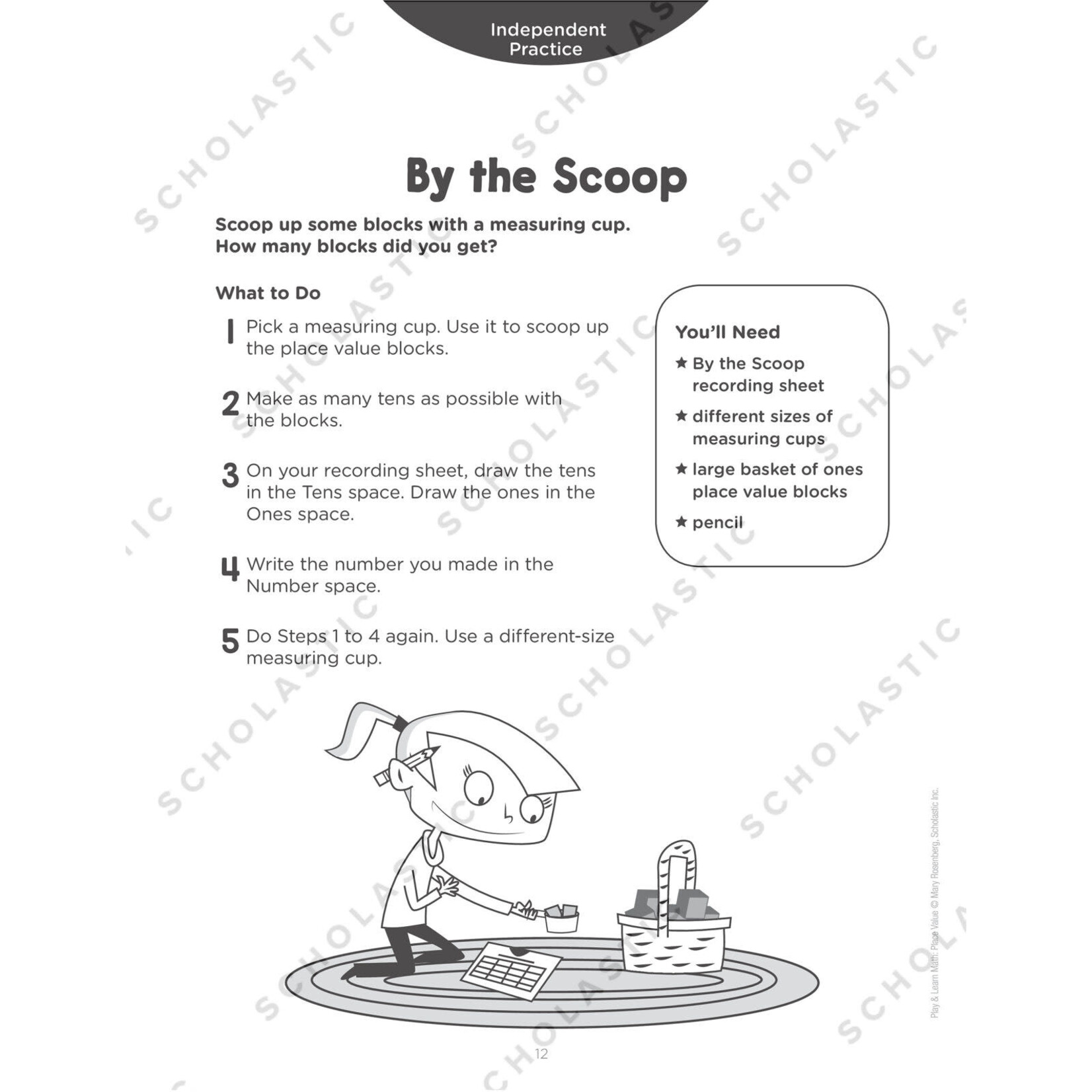 SCHOLASTIC TEACHING RESOURCES Play & Learn Math: Place Value