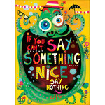 SCHOLASTIC TEACHING RESOURCES Say Something Nice POP! Chart