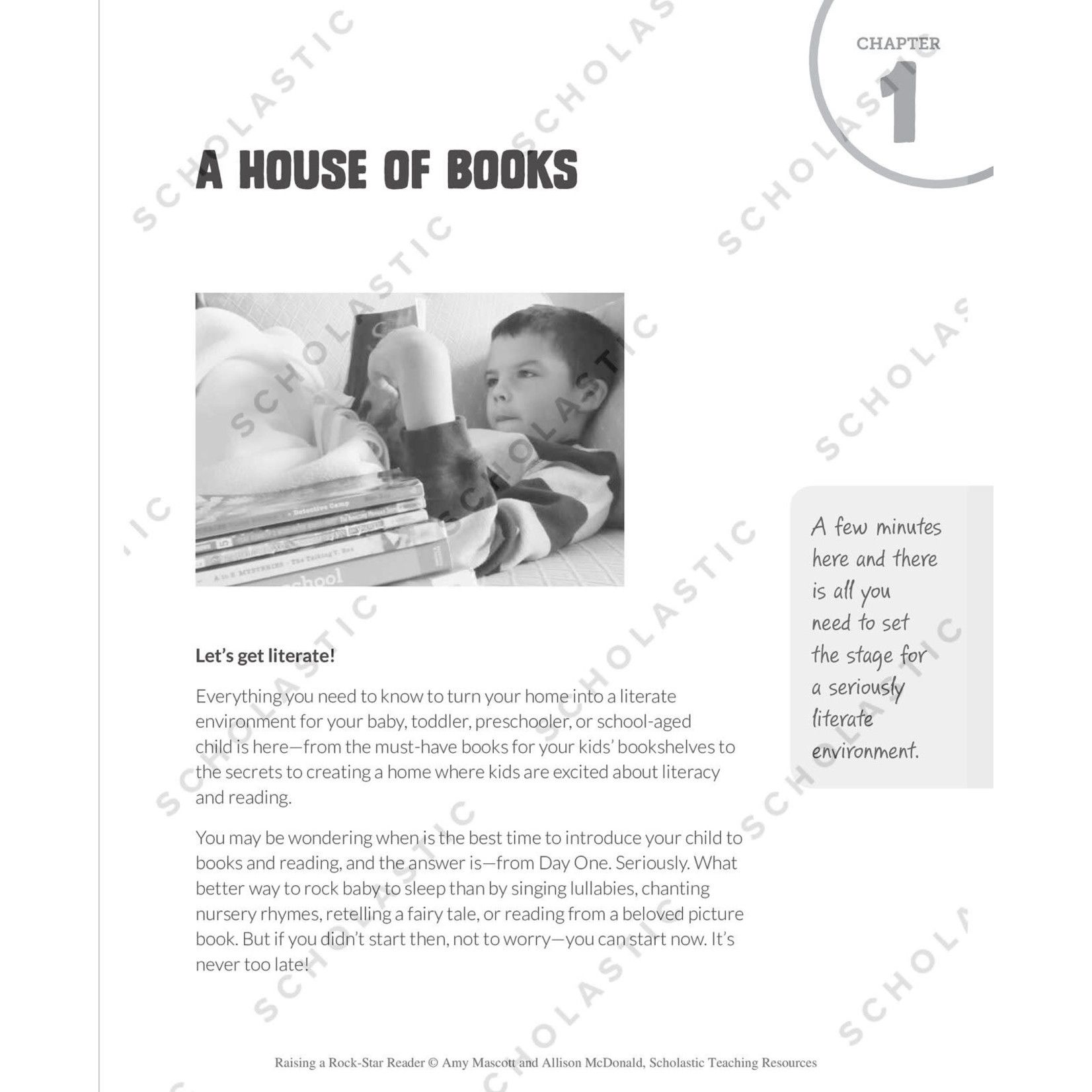 SCHOLASTIC TEACHING RESOURCES Raising a Rock-Star Reader