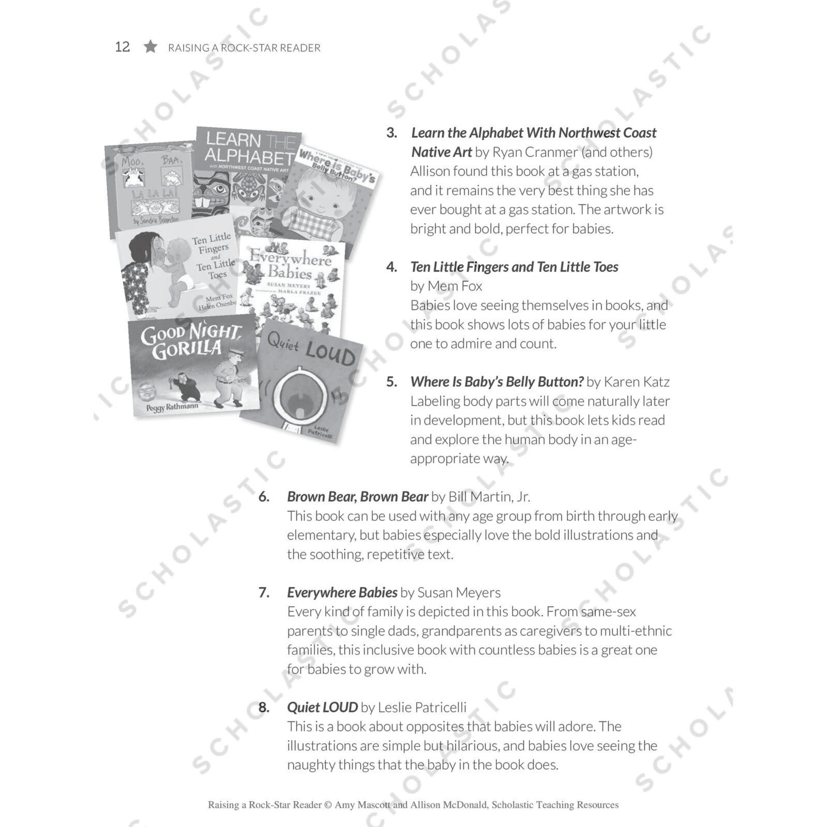 SCHOLASTIC TEACHING RESOURCES Raising a Rock-Star Reader