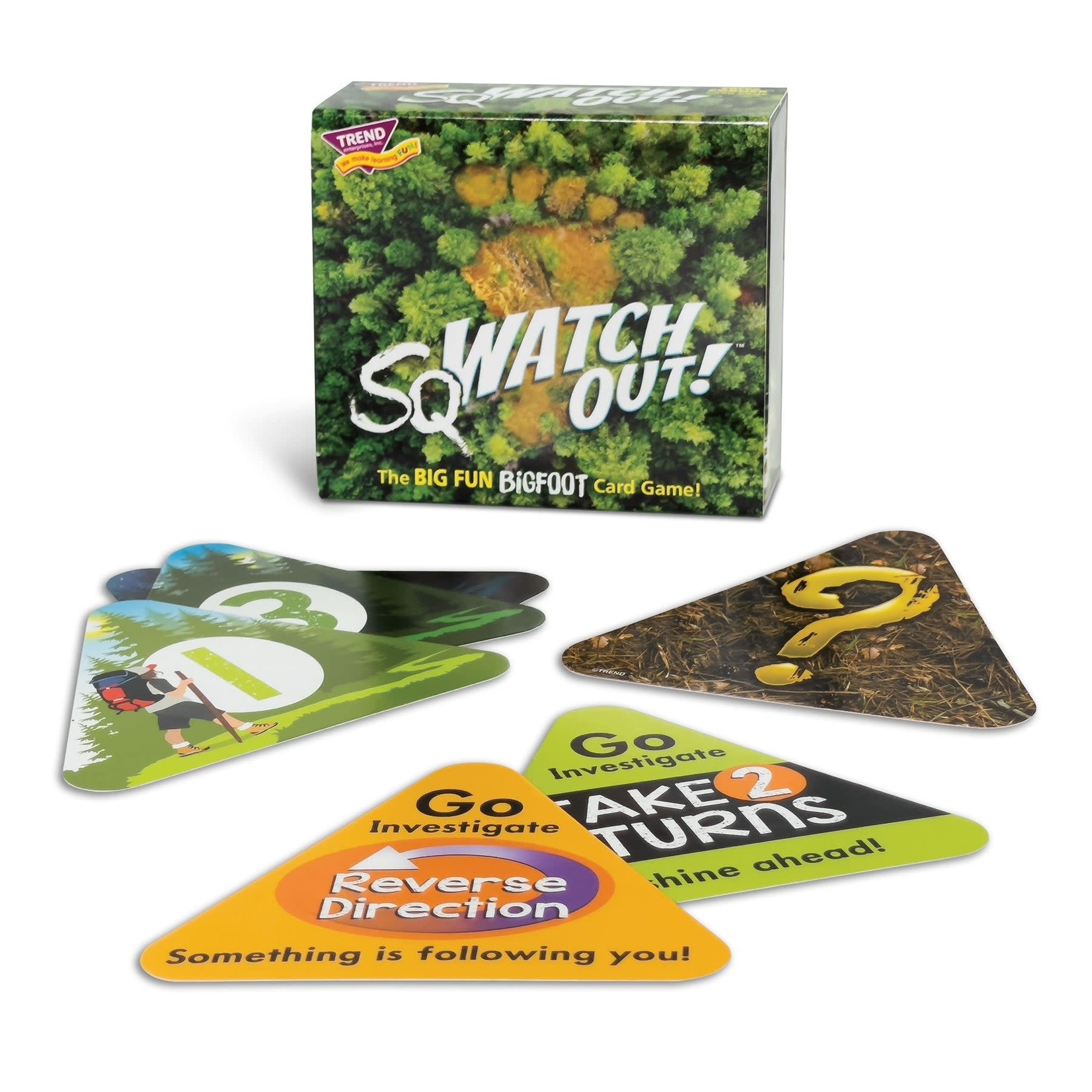 TREND ENTERPRISES INC sqWATCH Out! Three Corner Card Game