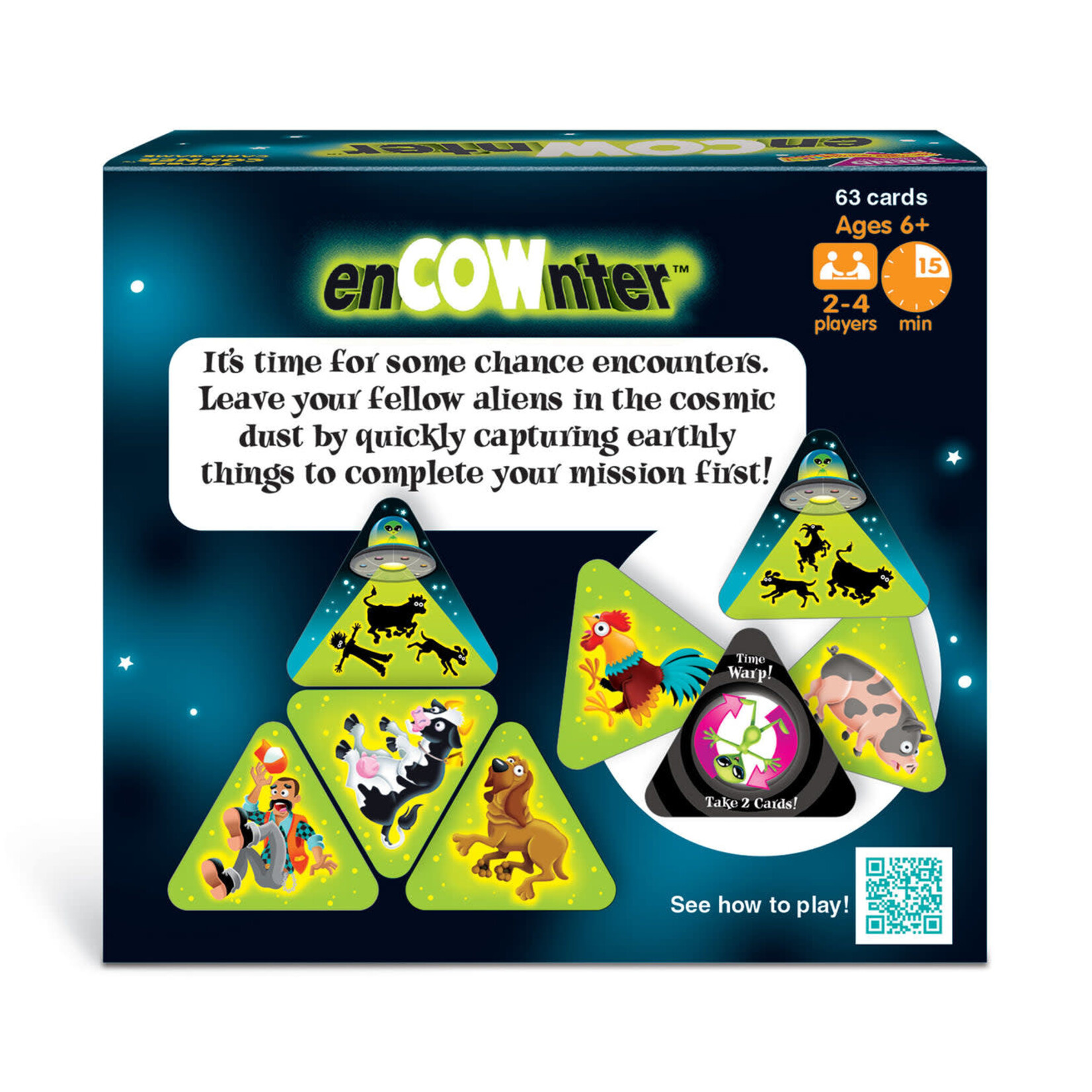 TREND ENTERPRISES INC enCOWnter Three Corner Card Game