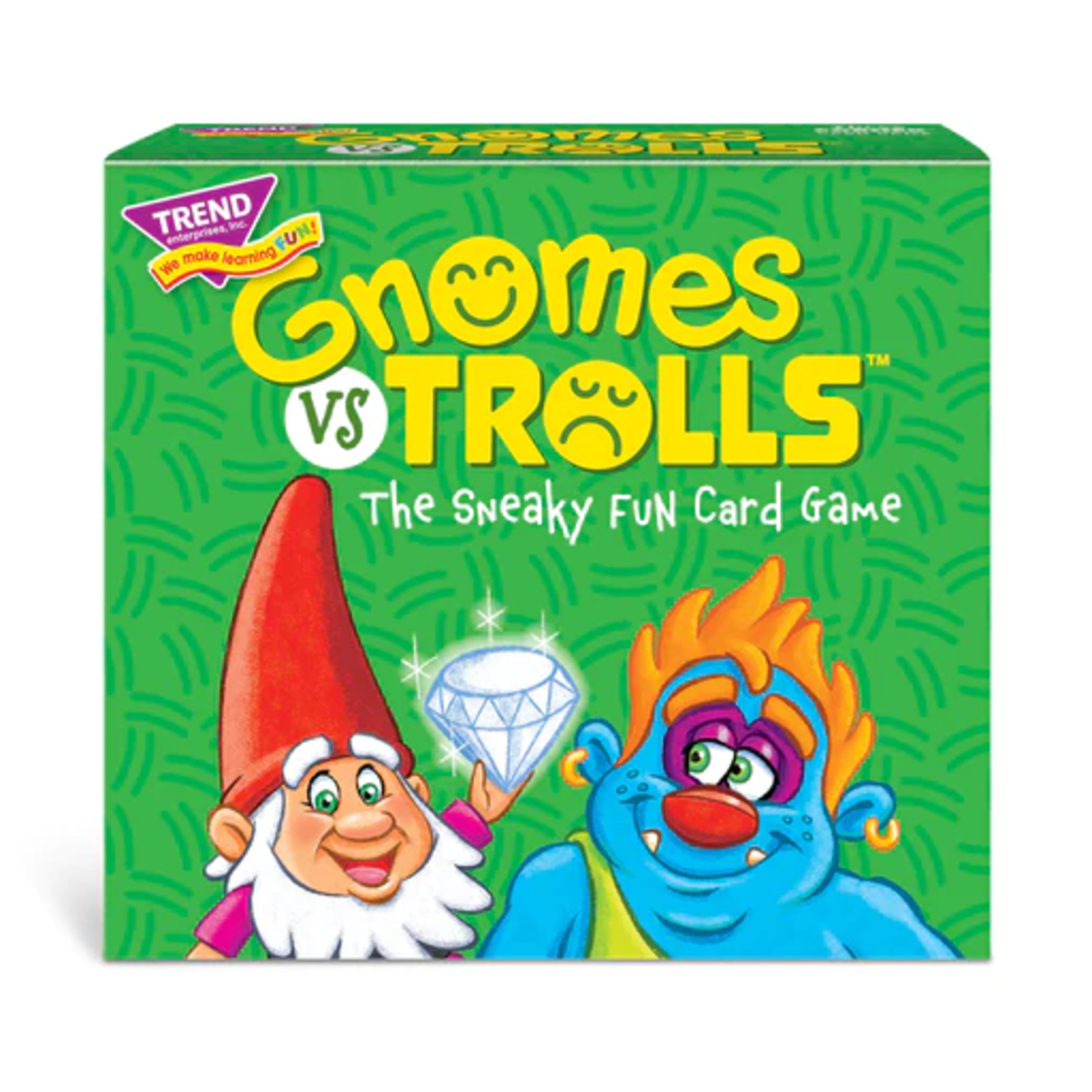 TREND ENTERPRISES INC Gnomes vs Trolls Three Corner Card Game
