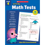 SCHOLASTIC TEACHING RESOURCES Scholastic Success With Math Tests: Grade 4 Workbook