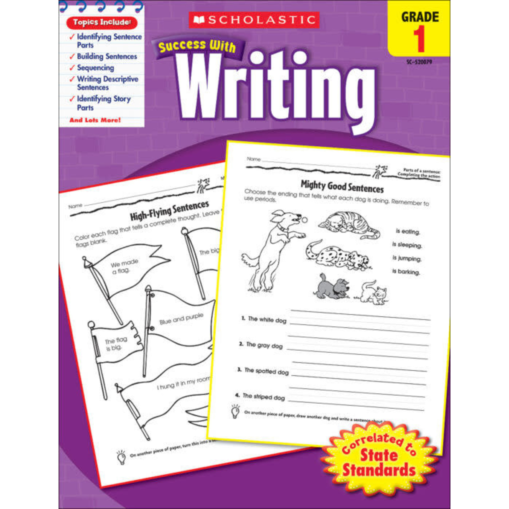 SCHOLASTIC TEACHING RESOURCES Scholastic Success With Writing: Grade 1 Workbook