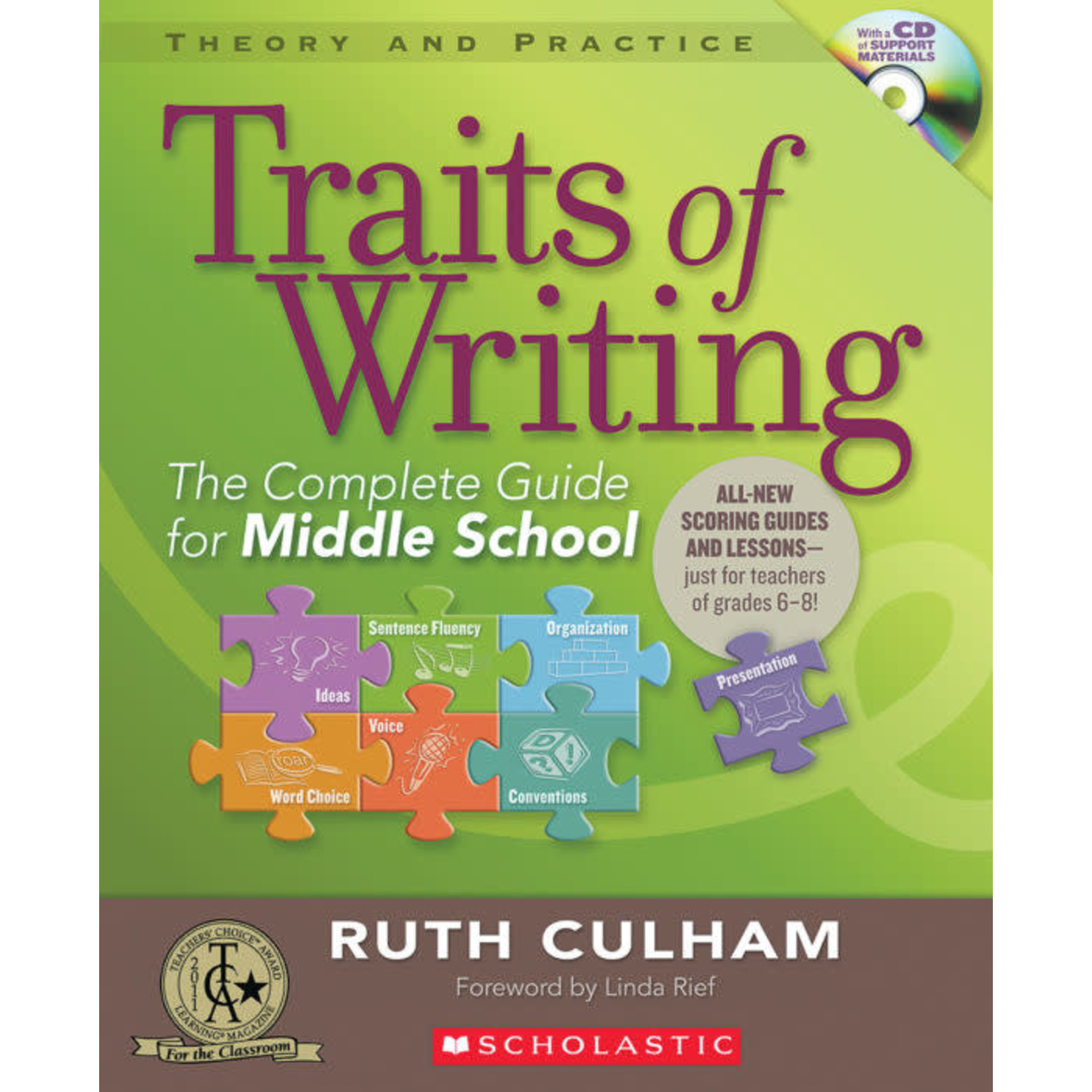 SCHOLASTIC TEACHING RESOURCES Traits of Writing: The Complete Guide for Middle SchoolSC501363