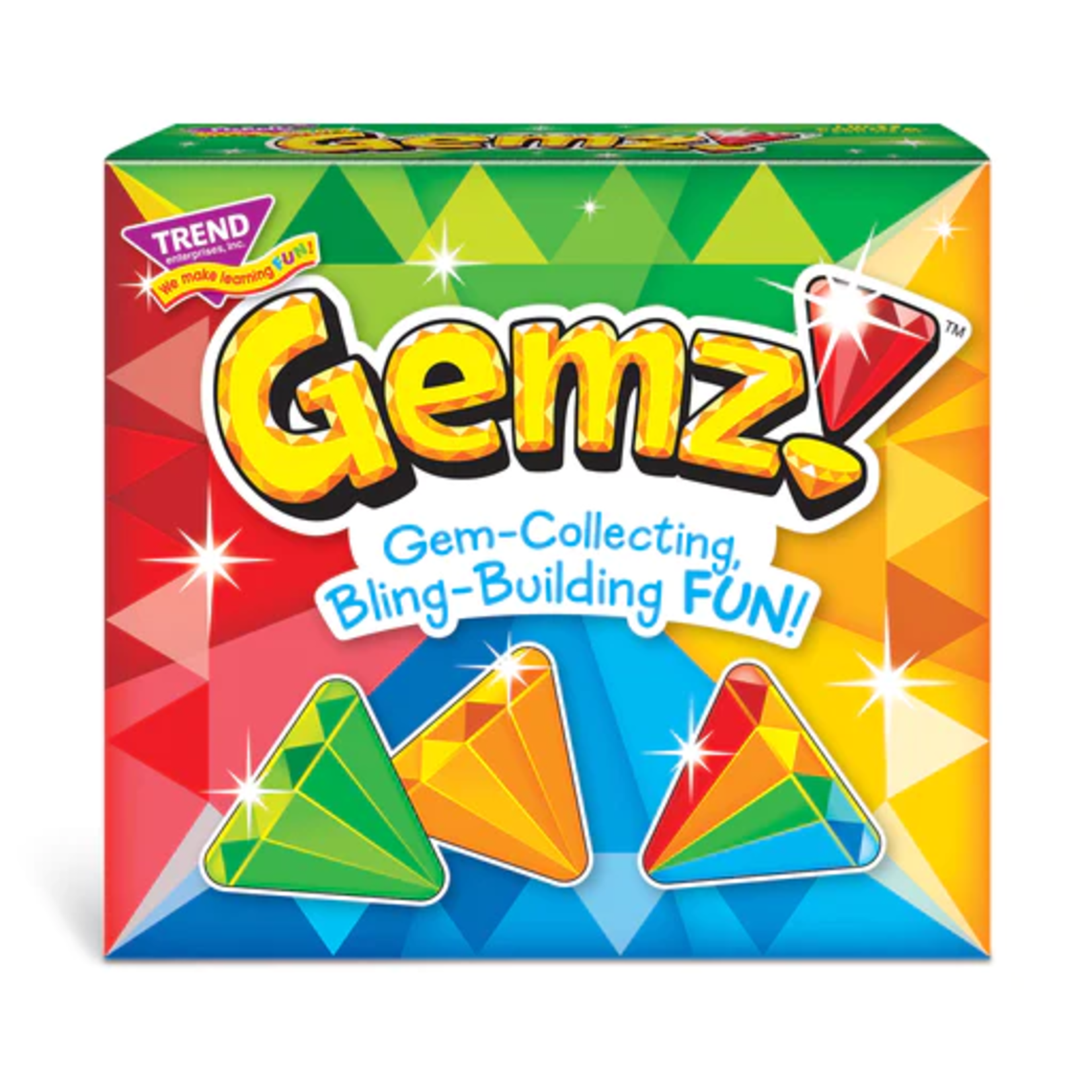 TREND ENTERPRISES INC Gemz! Three Corner Card Game
