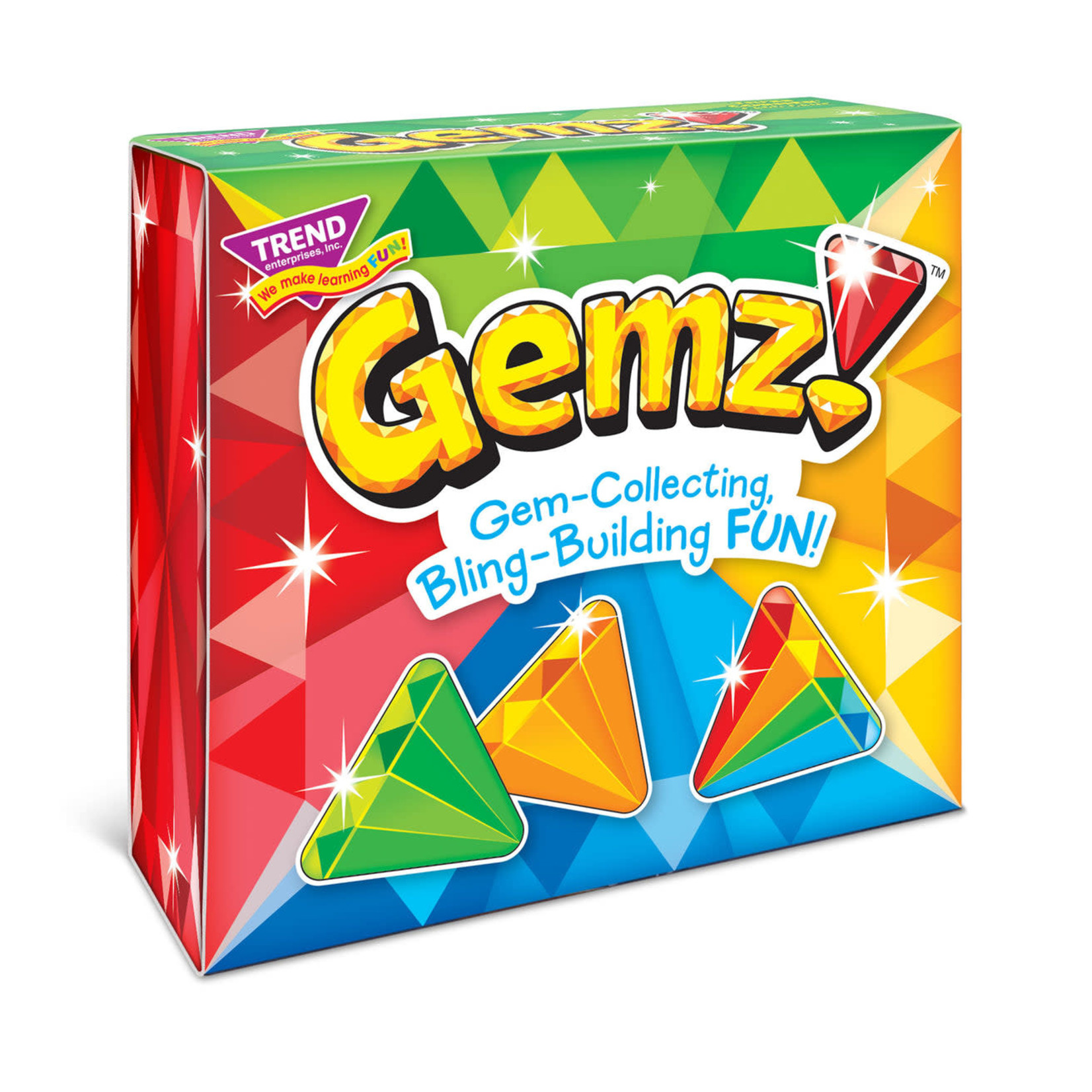 TREND ENTERPRISES INC Gemz! Three Corner Card Game