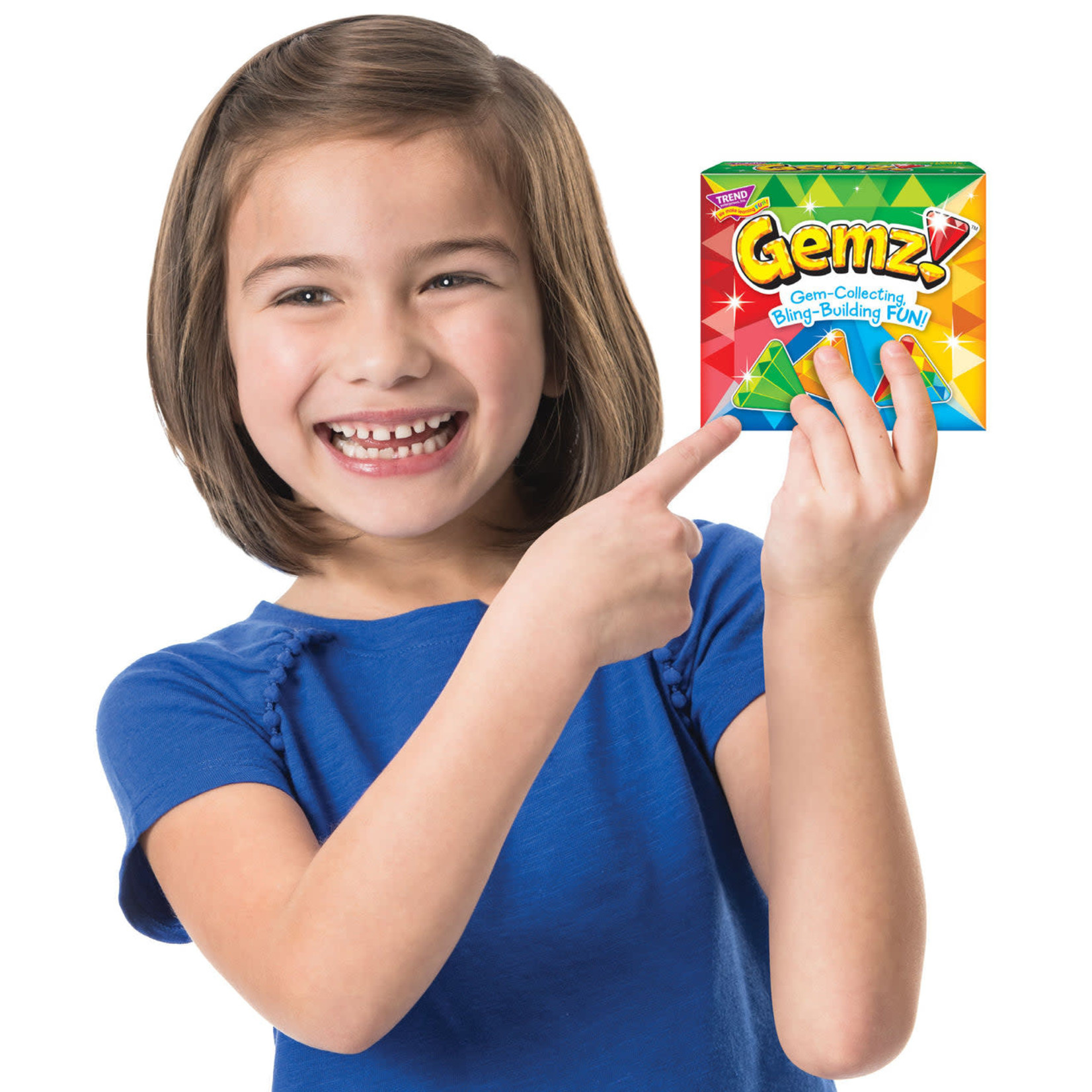 TREND ENTERPRISES INC Gemz! Three Corner Card Game
