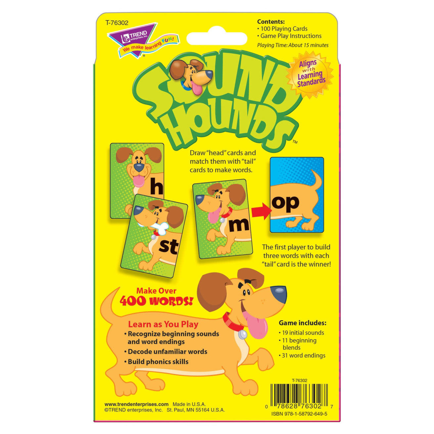 TREND ENTERPRISES INC Sound Hounds® Learning Game