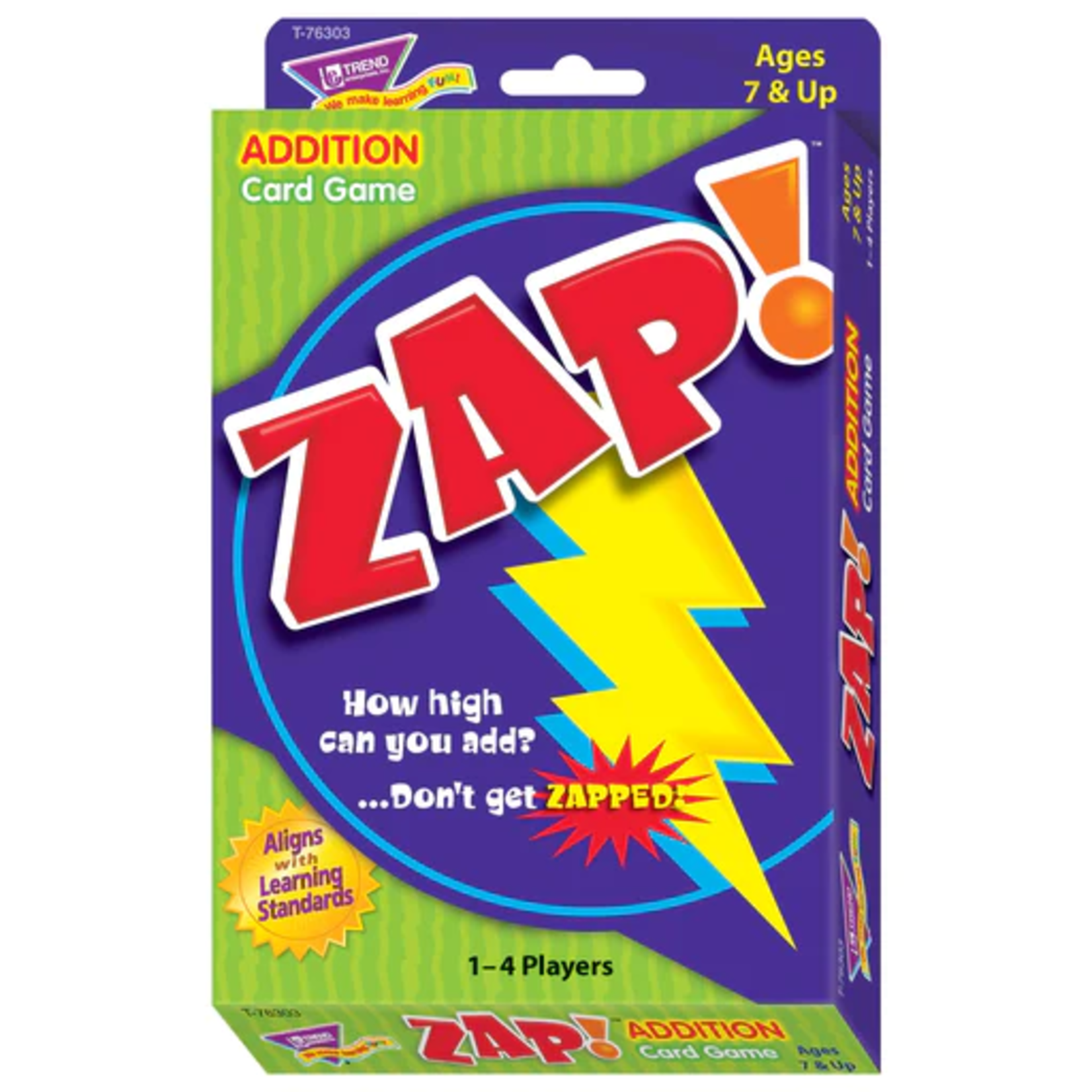 TREND ENTERPRISES INC ZAP!® Addition Learning Game