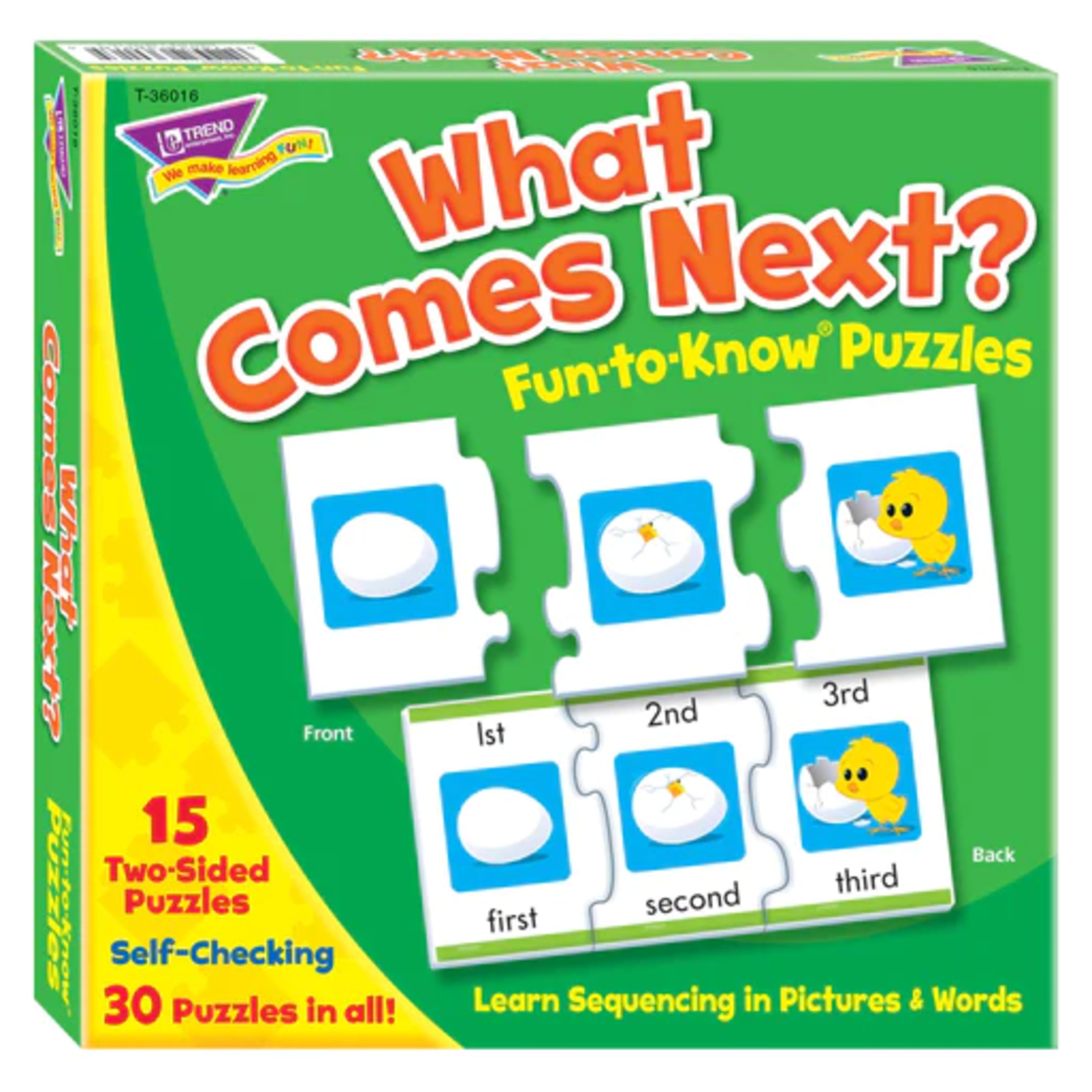 TREND ENTERPRISES INC What Comes Next? Fun-to-Know® Puzzles