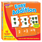 TREND ENTERPRISES INC Easy Addition Fun-to-Know® Puzzles