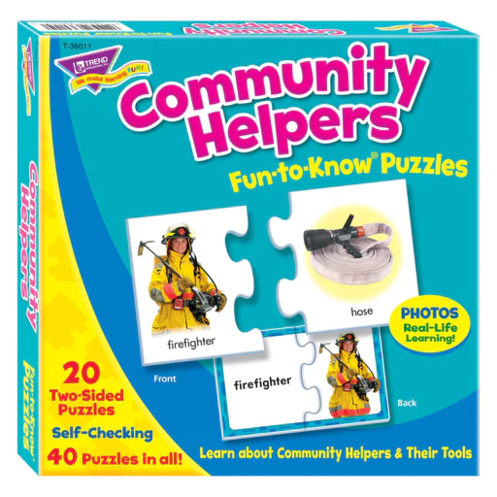 TREND ENTERPRISES INC Community Helpers Fun-to-Know® Puzzles