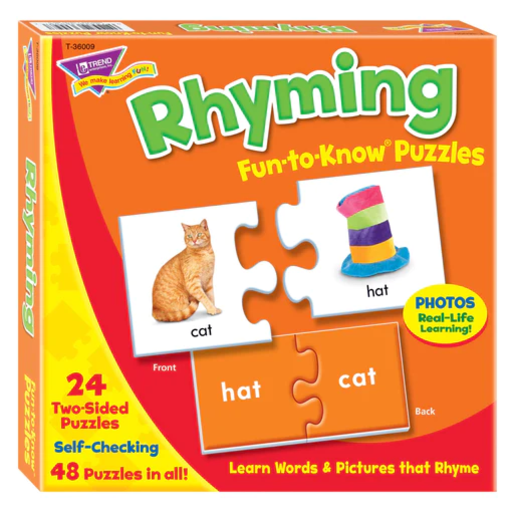 TREND ENTERPRISES INC Rhyming Fun-to-Know® Puzzles