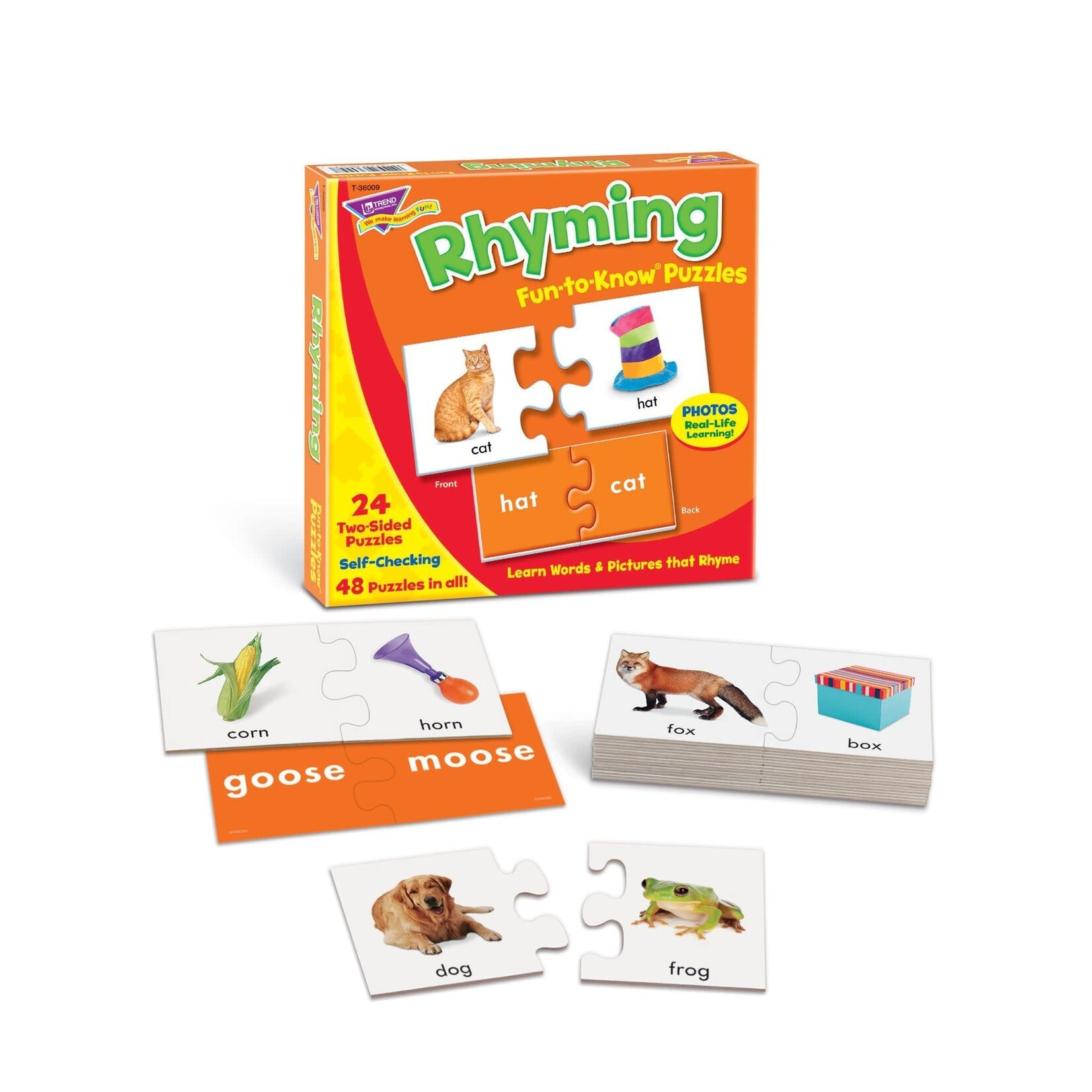 TREND ENTERPRISES INC Rhyming Fun-to-Know® Puzzles