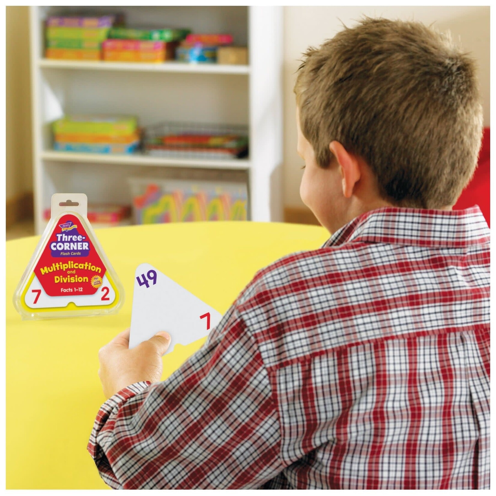 TREND ENTERPRISES INC Multiplication and Division Three-Corner® Flash Cards