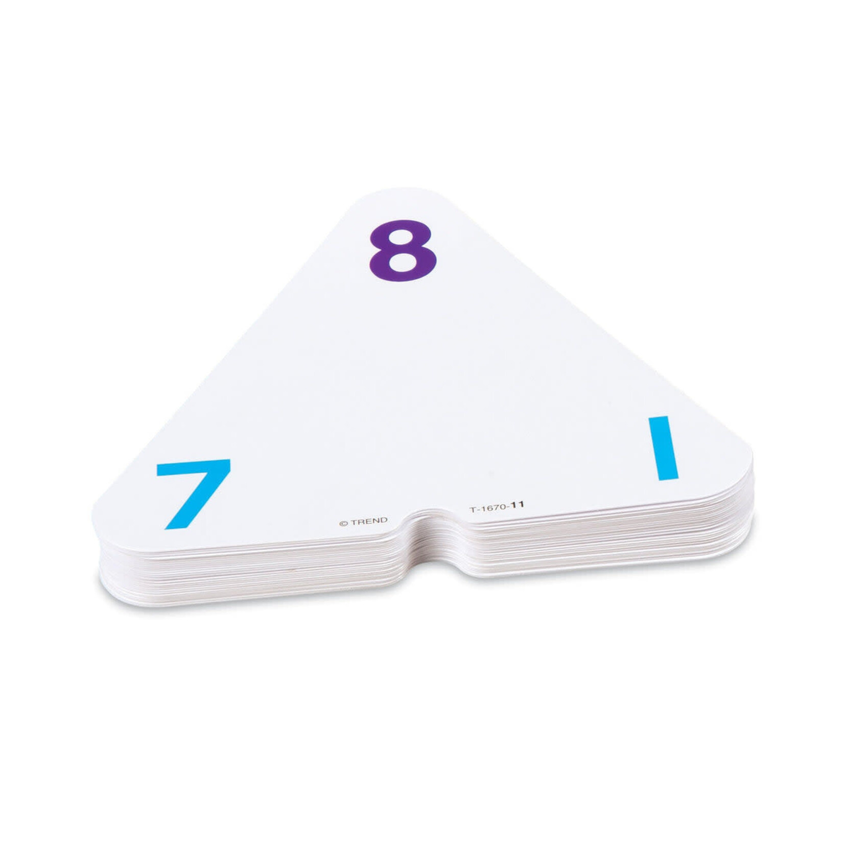 TREND ENTERPRISES INC Addition and Subtraction Three-Corner® Flash Cards